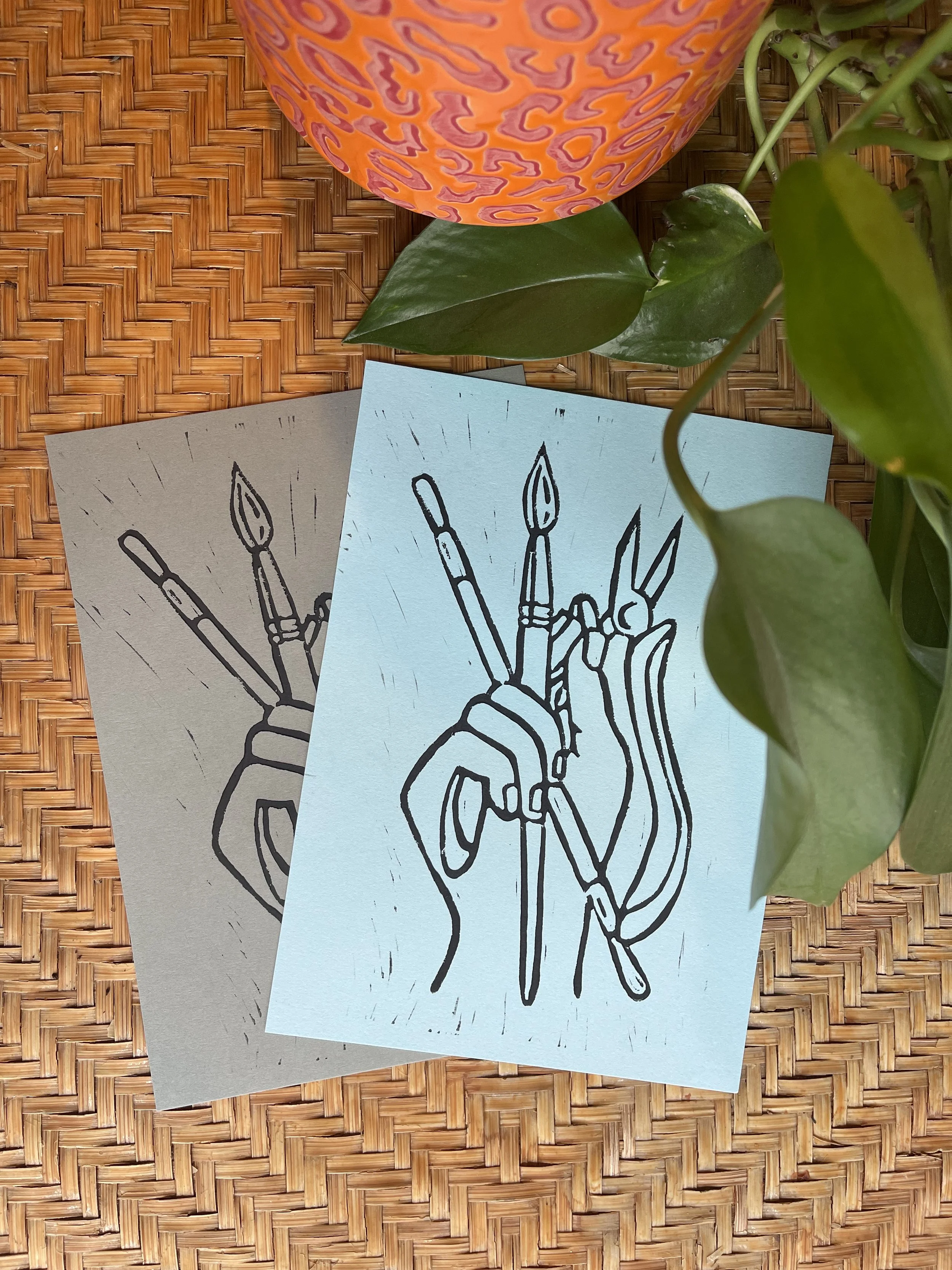 Creative Village A5 Prints - Making Hands