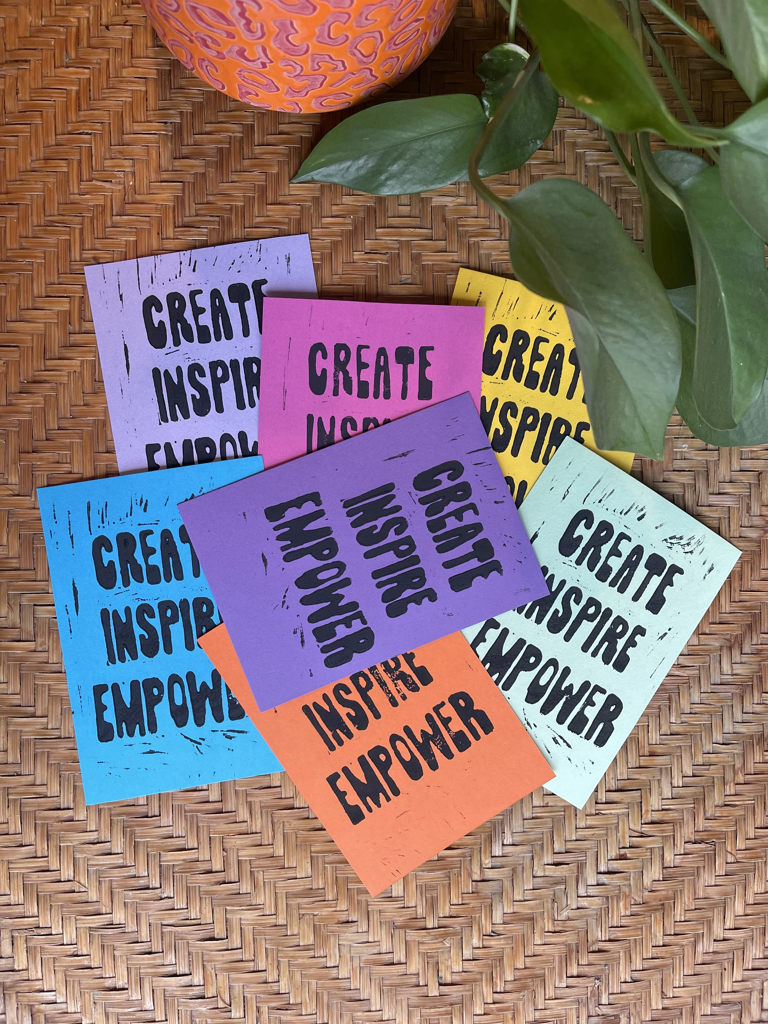 Creative Village A6 Prints - Create Inspire Empower