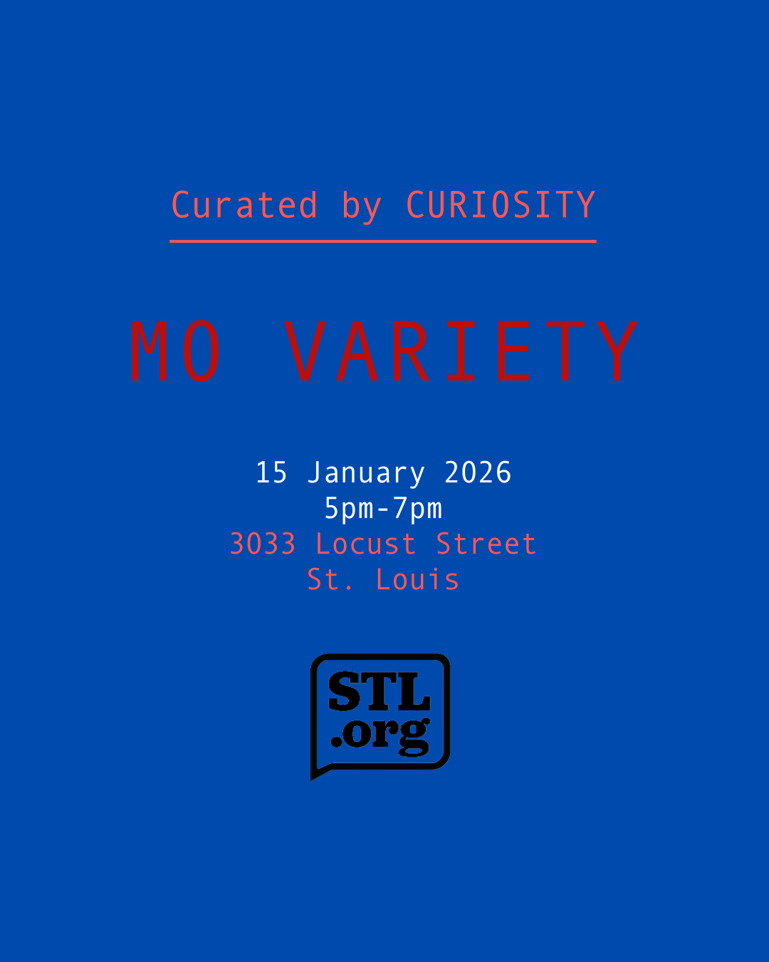 MO Variety: A Curated by CURIOSITY Event