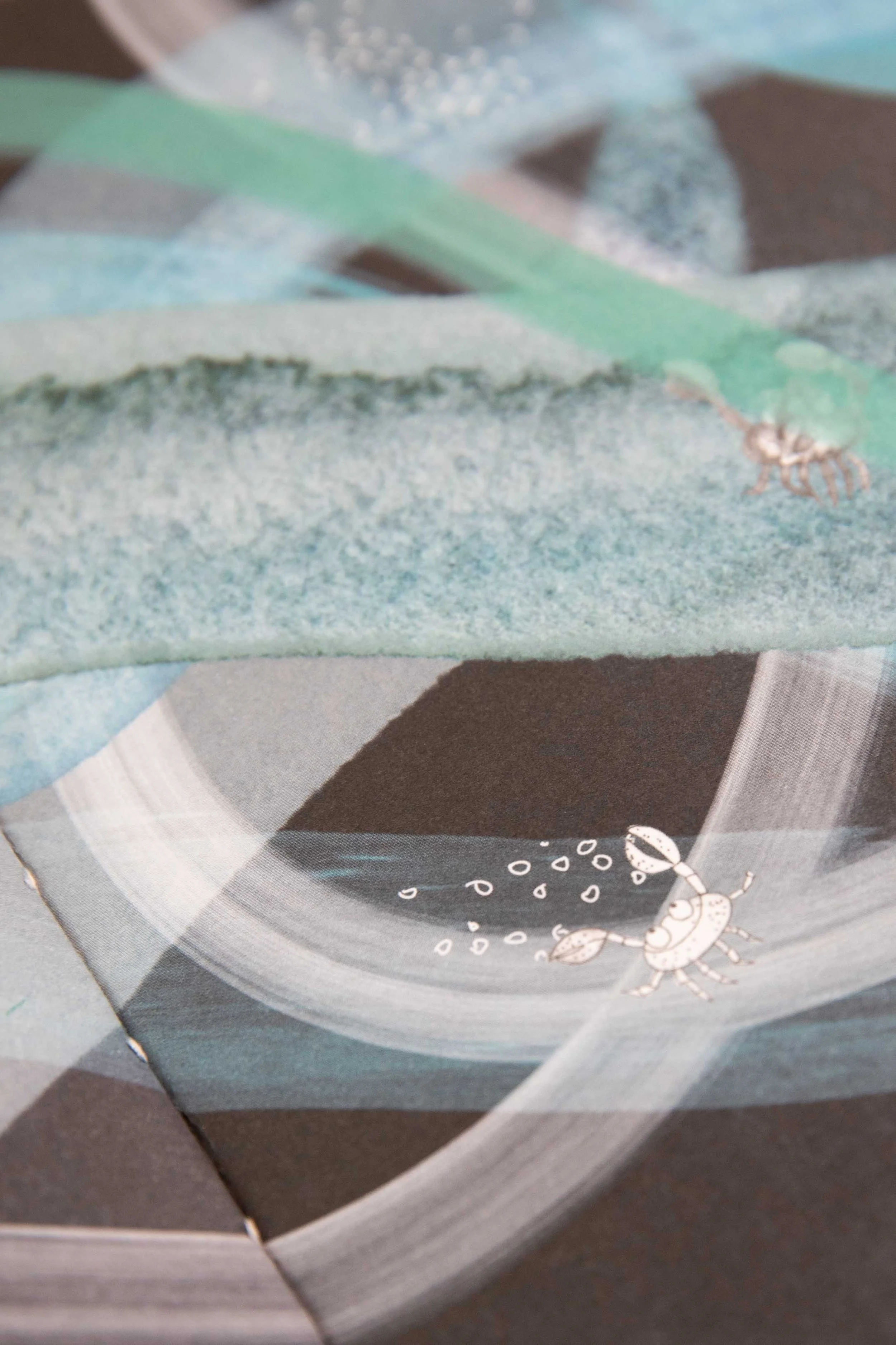 KINDERBUCH, KREBSERKRANKUNG, EMOTIONEN, AQUARELLZEICHNUNGEN, HOFFNUNG, GEMEINSAM, ALS DER KREBS BEI MAMA EINZOG