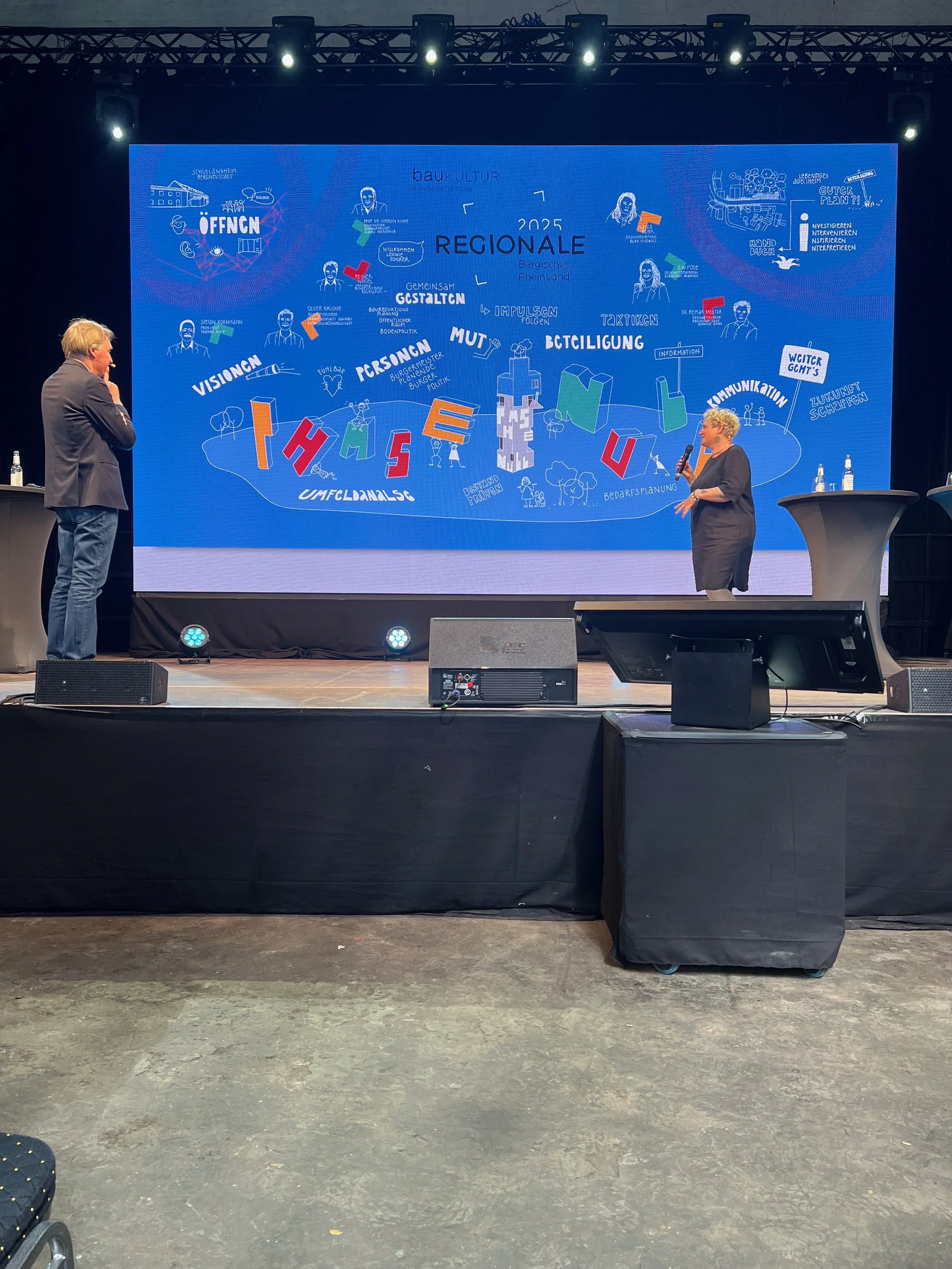 GRAPHIC RECORDING, BUNDESSTIFTUNG BAUKULTUR, REGIONALE 2025