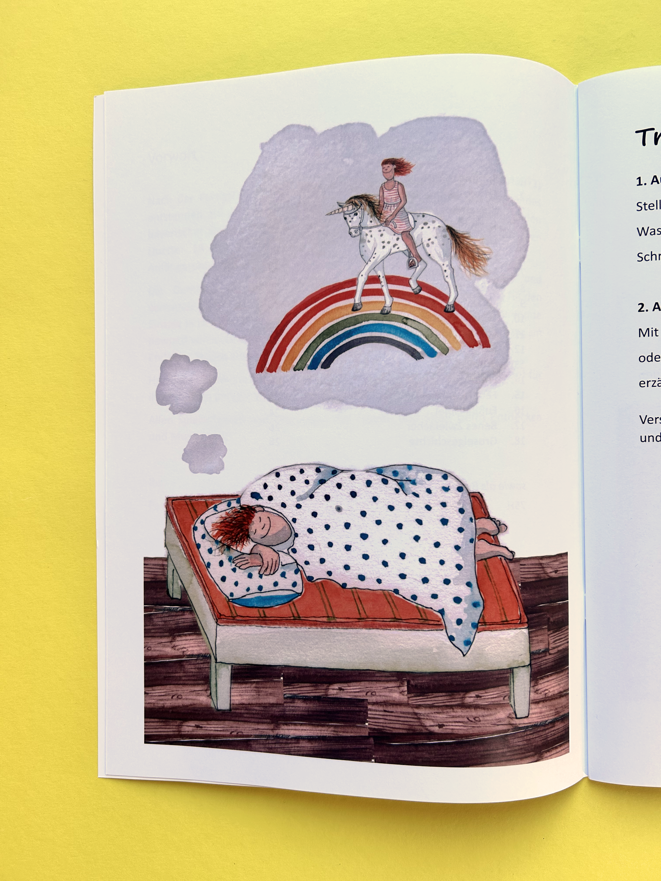 MUSIKSTÜCKE FÜR ZWEI QUERFLÖTEN, TRAUM, EINHORN, REGENBOGEN