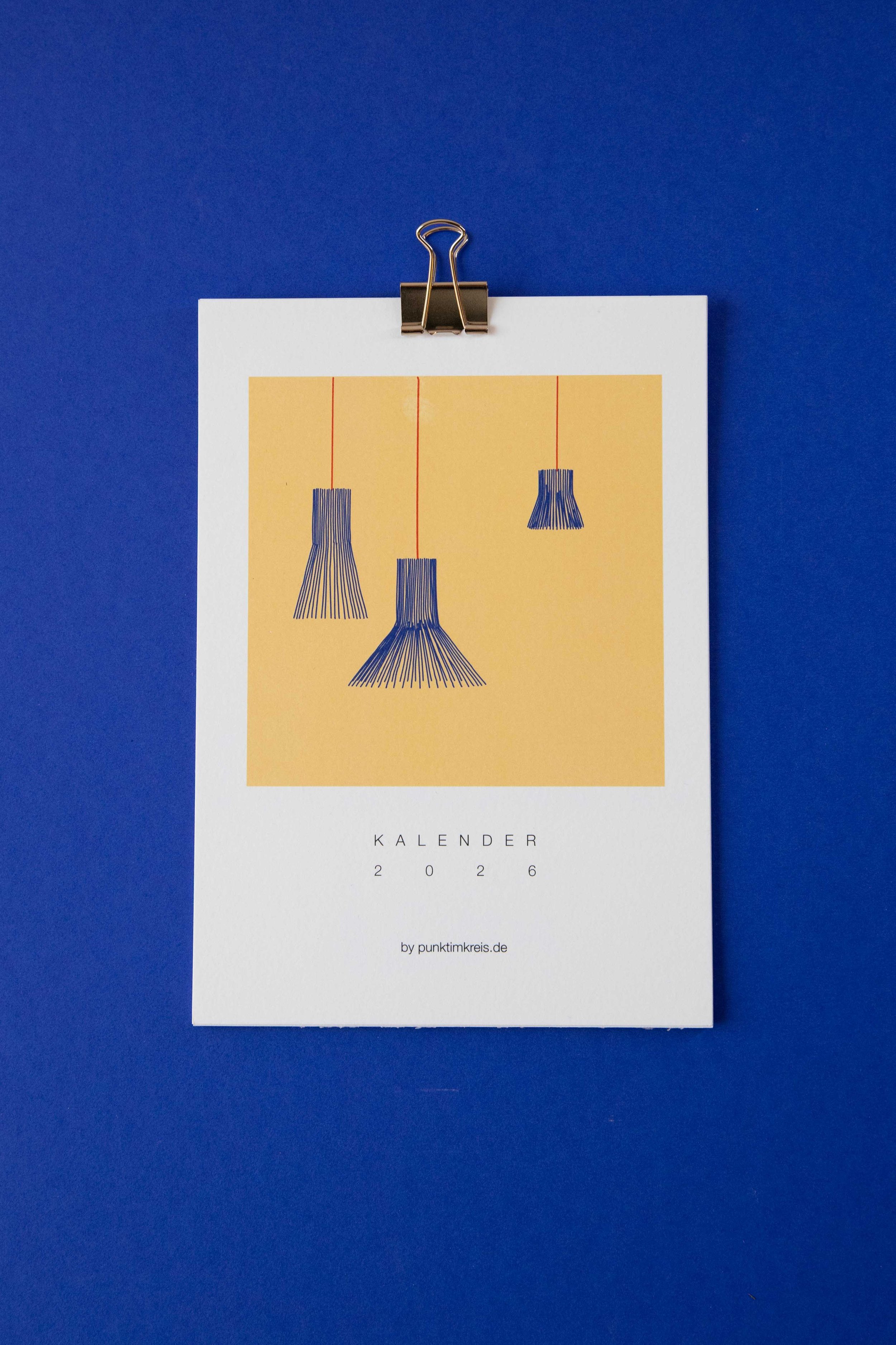 KALENDER, 2026, LEUCHTEN, DESIGN