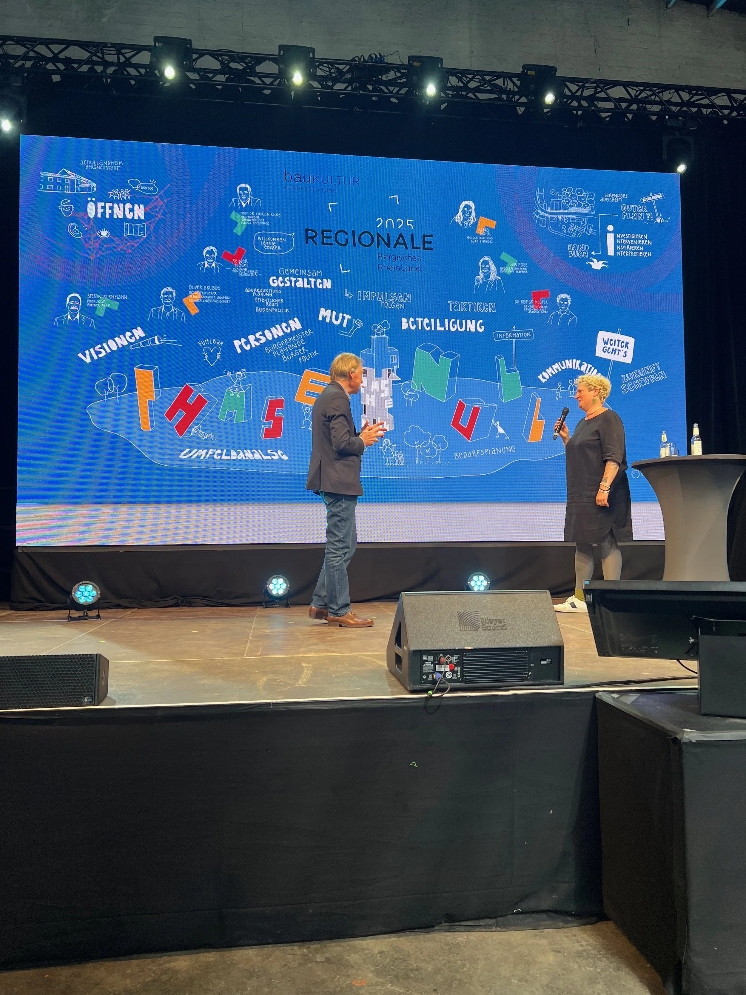 GRAPHIC RECORDING, BUNDESSTIFTUNG BAUKULTUR, REGIONALE 2025