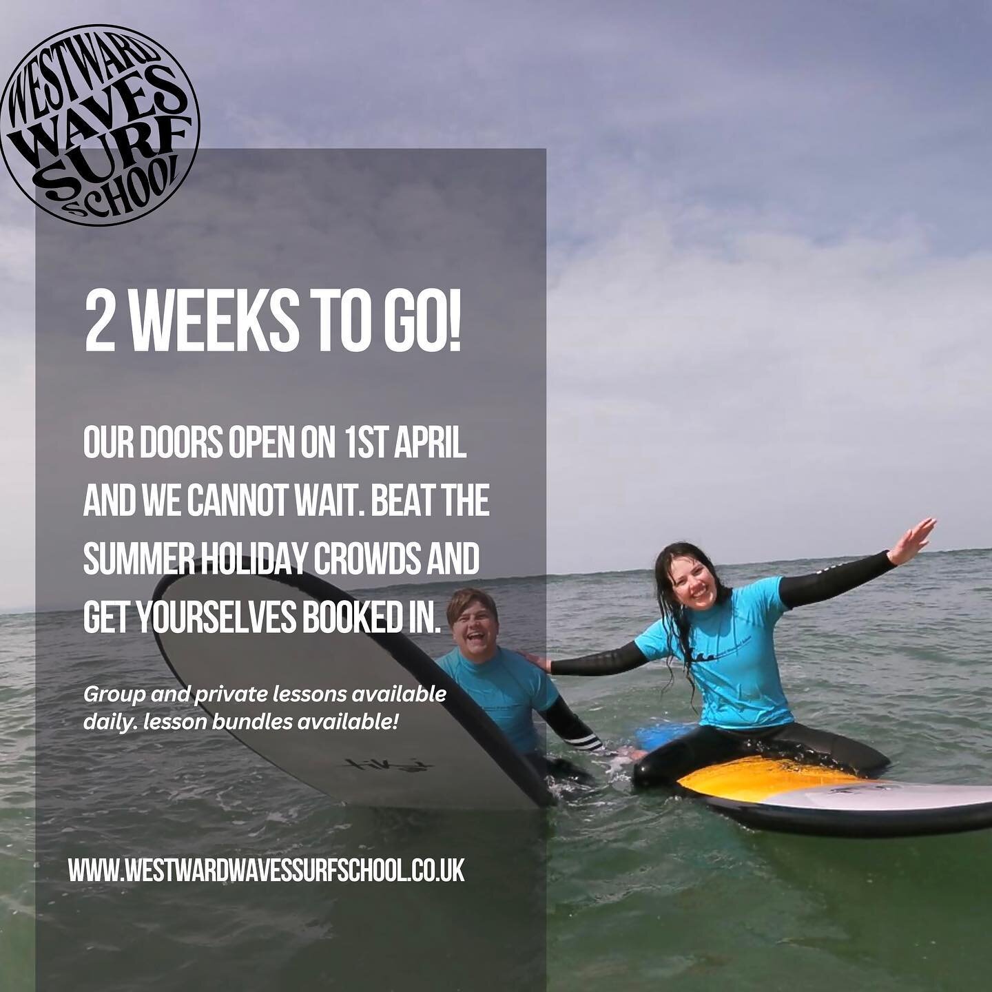 We&rsquo;re polishing off the horsebox, unpacking shiny new surfboards, hanging up the wetsuits and ramping up the stoke ahead of April 1st! 🤙 See you all soon. 
.
.
.
www.westwardwavessurfschool.co.uk
.
mark@westwardwaves.co.uk