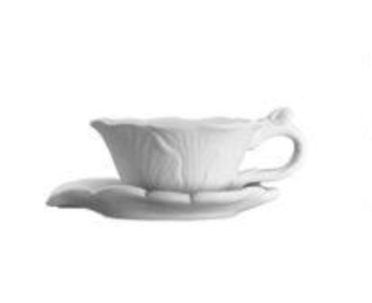 CAFÉ POTERIE tasse fleur et sa soucoupe, samedi 06 juin