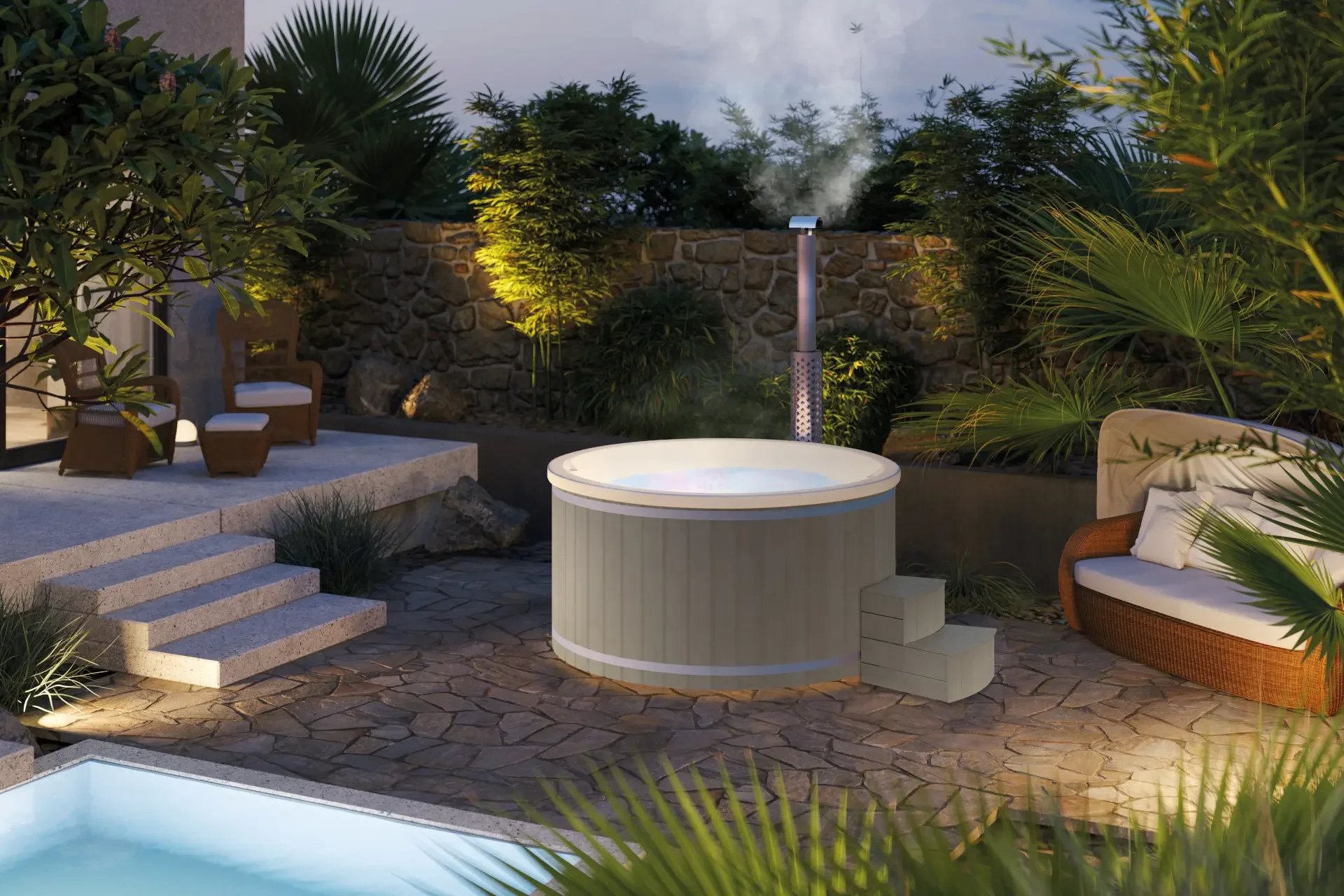 FINNHAUS Piscina a botte Brodil - myMilla Alto Adige Italia