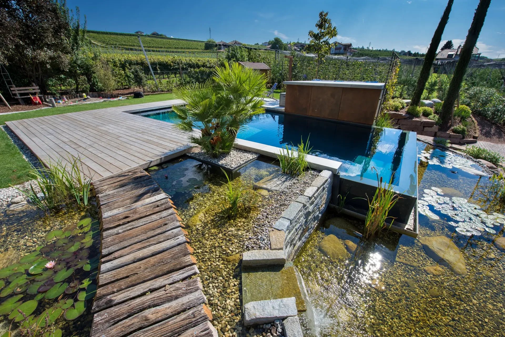 Aqua Sana Bioschwimmbad und Bioteich Combi BT02 Bozen SüdTirol by MyMilla