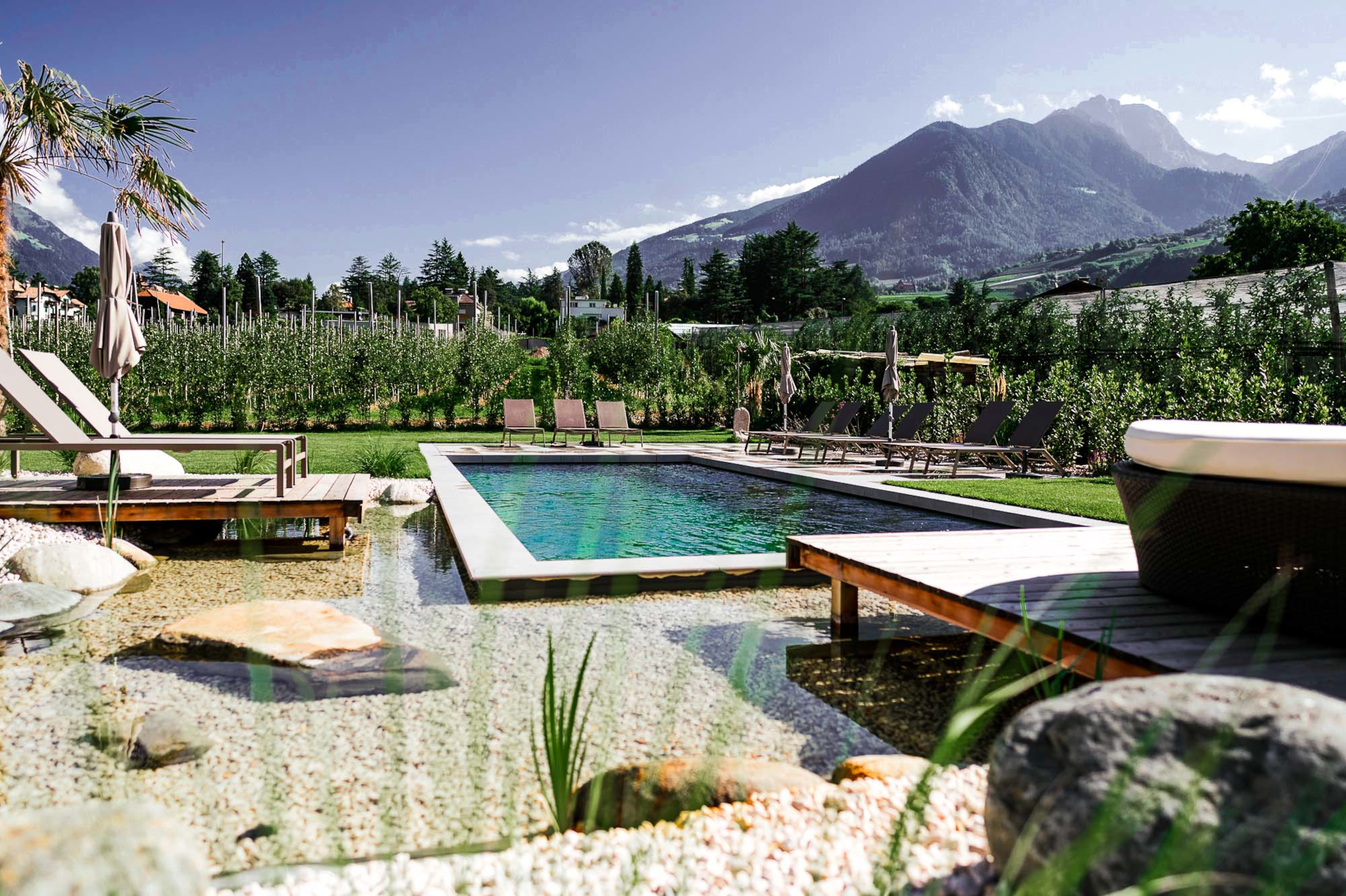 Aqua Sana Combi Biopiscina e Biolago Alto Adige