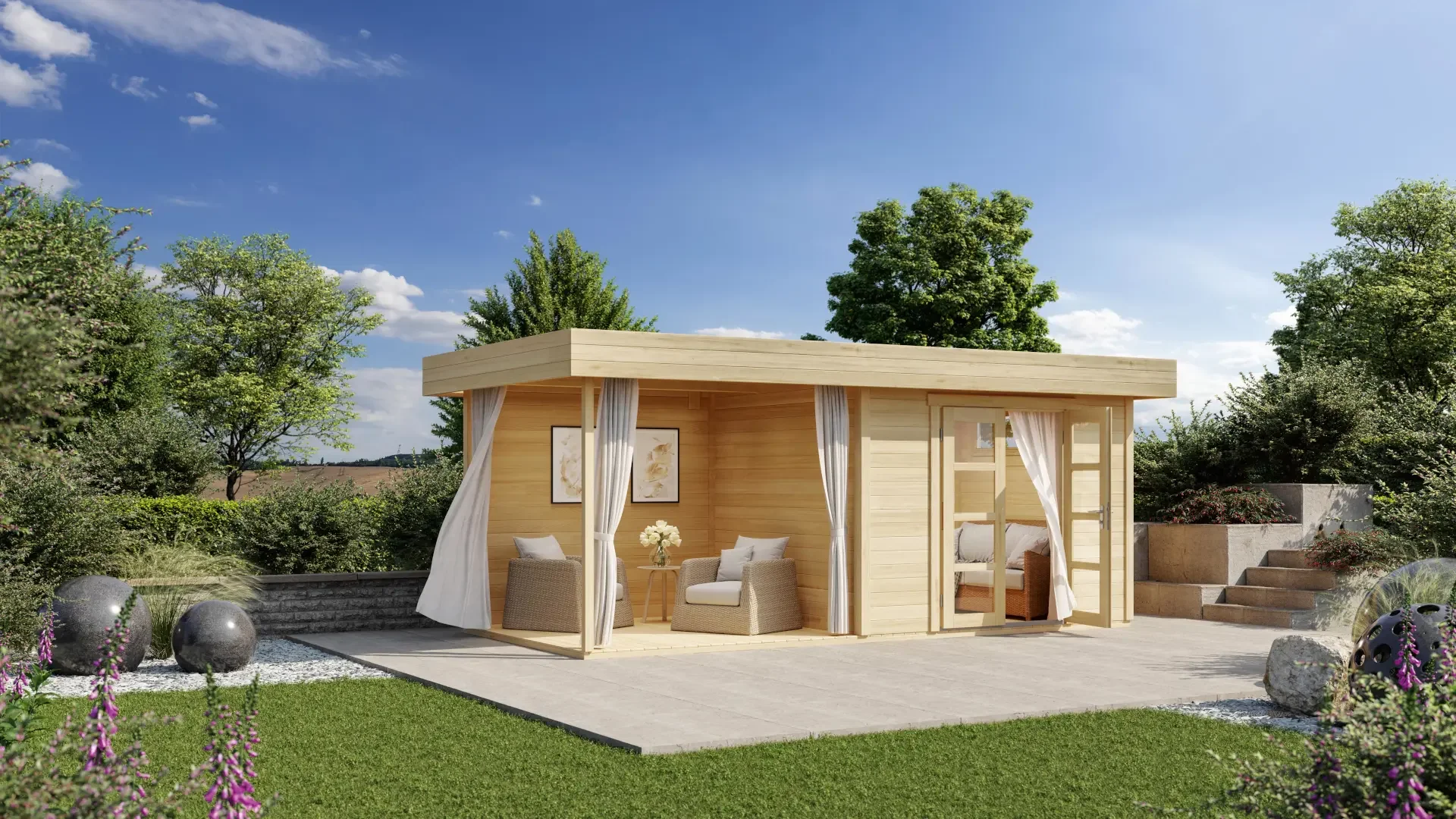 FINNHAUS Gartenhaus - myMilla Südtirol Italien