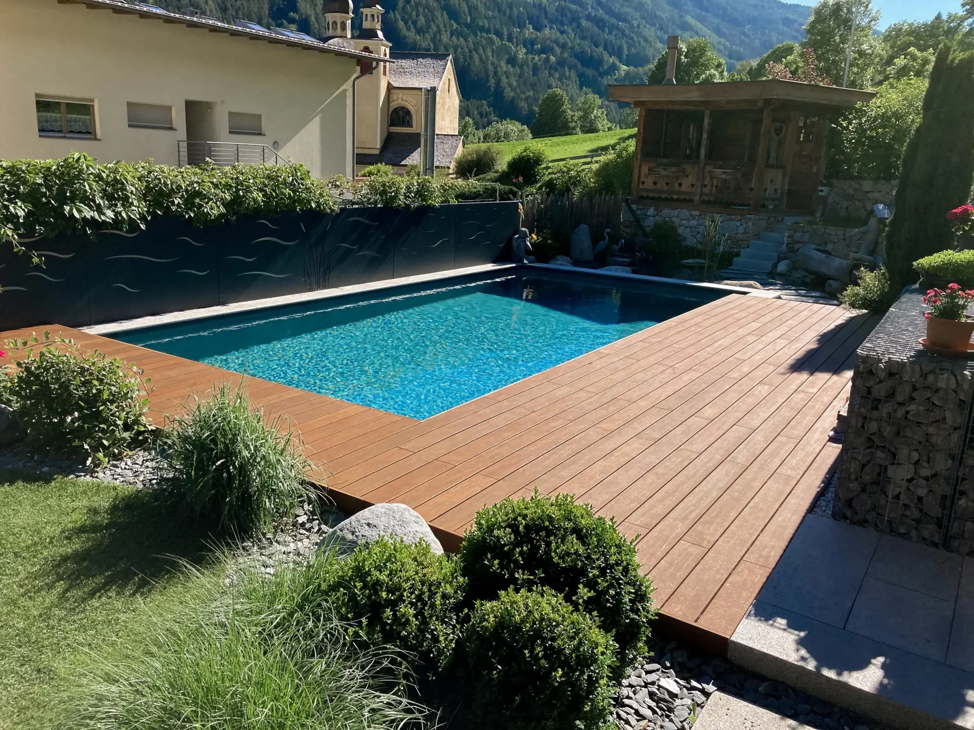 Milla Holzterrassen Bambus SüdTirol