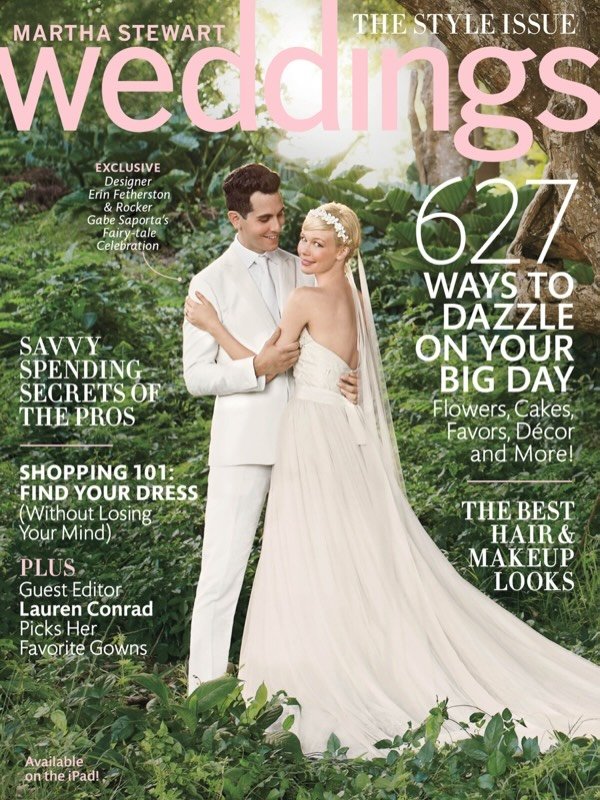 Sarah Hoover and Tom Sachs | Martha Stewart Weddings Magazine