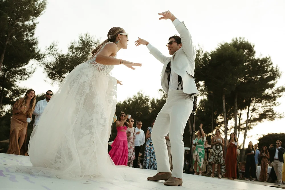 Primer baile en una boda en Ibiza