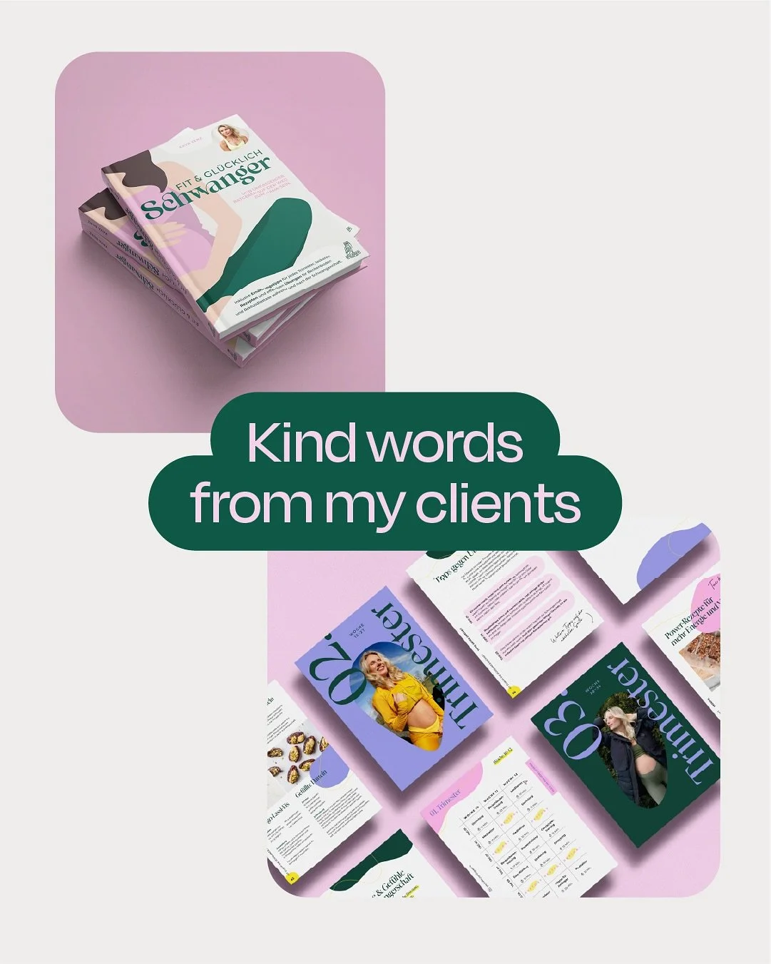 Diese schönen Worte kommen von @kaya_renz ❤️ 
Kaya war meine allererste Kundin nachdem ich mich selbstständig gemacht habe. Ich weiß noch, wie nervös ich war, als ich das Angebot versendet habe - ich wäre am liebsten gestor