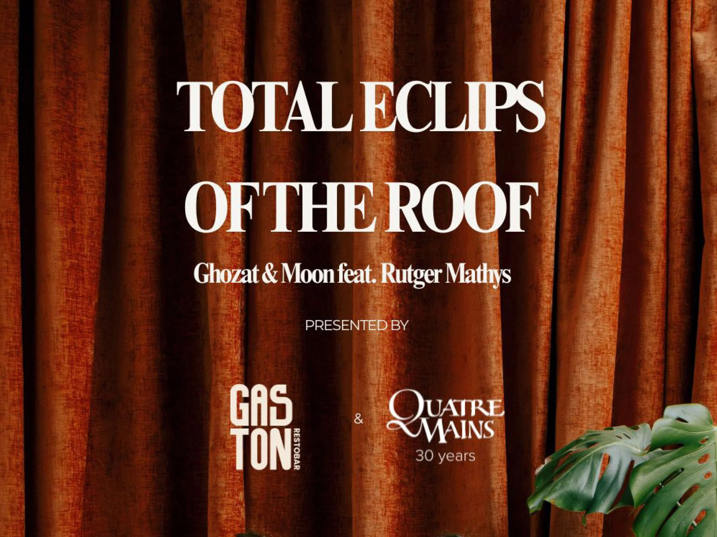Ghozat &amp; Moon feat. Rutger Mathys | Total Eclipse of the Roof