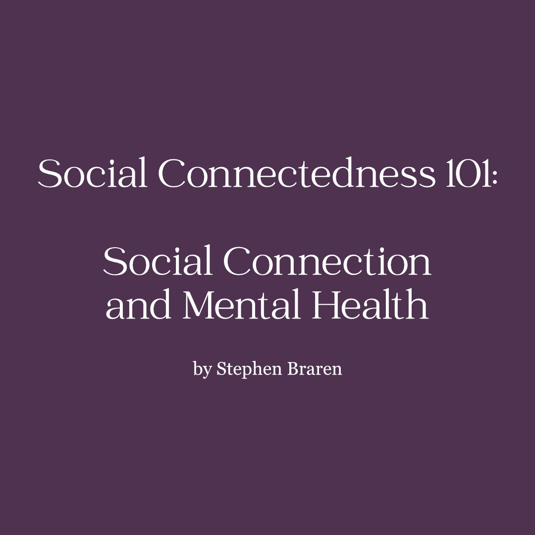 Loneliness and social isolation significantly raise the risk of depression, anxiety, suicidality, and dementia. Research shows that frequent social connection—especially confiding in others—is the strongest protective factor against depression among 