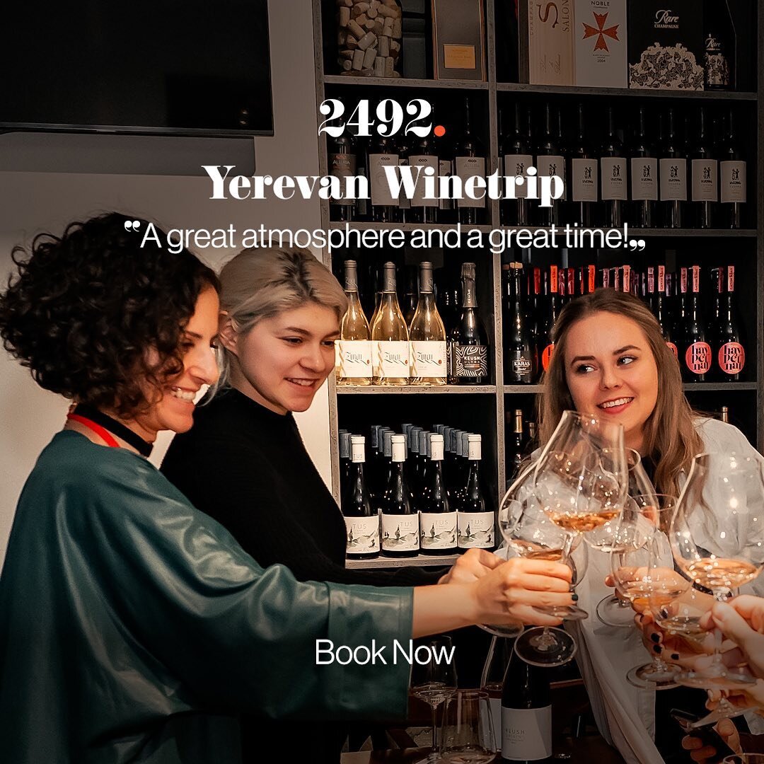 eng/rus Get a little tipsy on our Yerevan Winetrip, a crash course of Armenia&rsquo;s booming wine making scene, as you try dry fruity reds, crisp zesty whites, and everything in between. You&rsquo;ll try 13 different wines with our professional guid