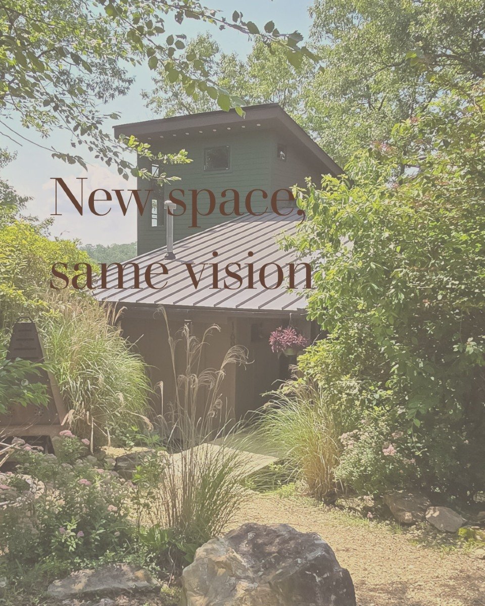 Big change&mdash;but the same heart behind the work.

I&rsquo;ve officially transitioned into a home office tucked right into the woods on our property. Nearly all of my meetings these days are on-site or virtual, and this move just made sense for wh