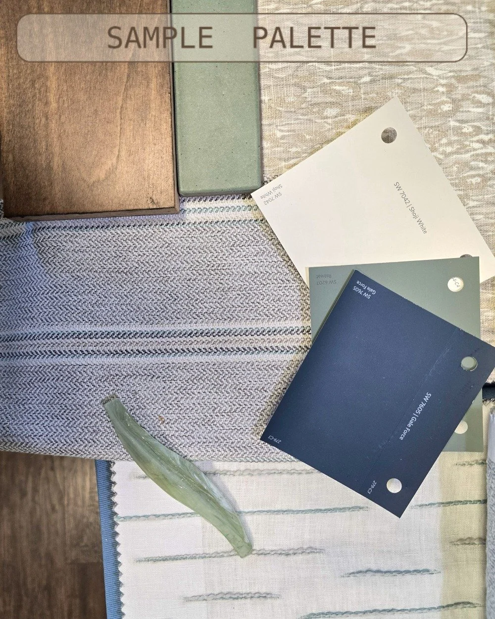 The perfect spring palette.

Soft sage greens, warm maple, airy neutrals, and a deep grounded blue inspired by longer days, fresh mountain air, and the shift into a lighter season.

Spring palettes don&rsquo;t have to feel overly colorful to feel fre