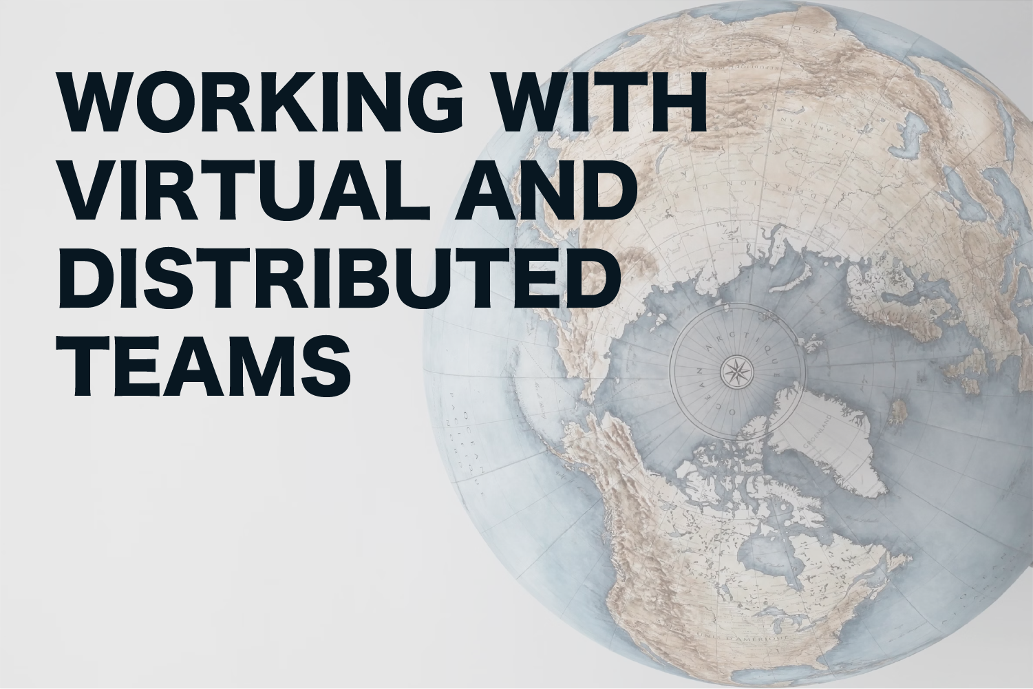 Working With Virtual and Distributed Teams