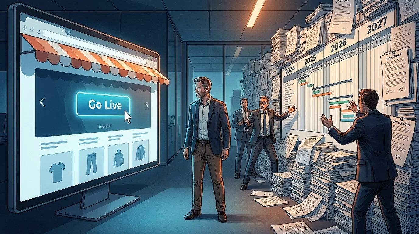 When Did 3-Year Commerce Builds Become “Fast”?