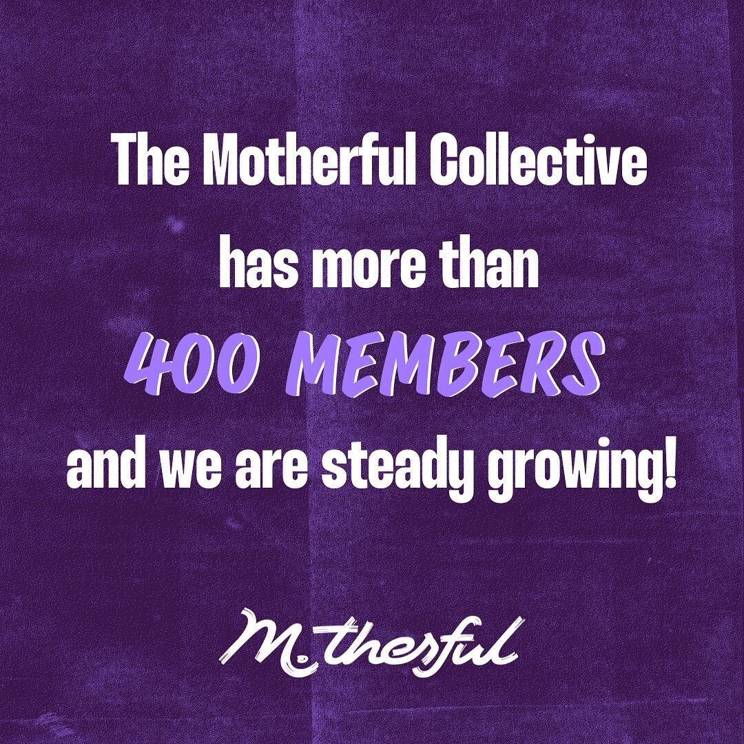 Motherful has 400+ members and we're continuously receiving requests from mamas who need our support. 

That's well over 1,000 children who also need our help! 

We can't afford to let these moms down. 

Here's how you can help ⬇️
💕 Donate to our ca