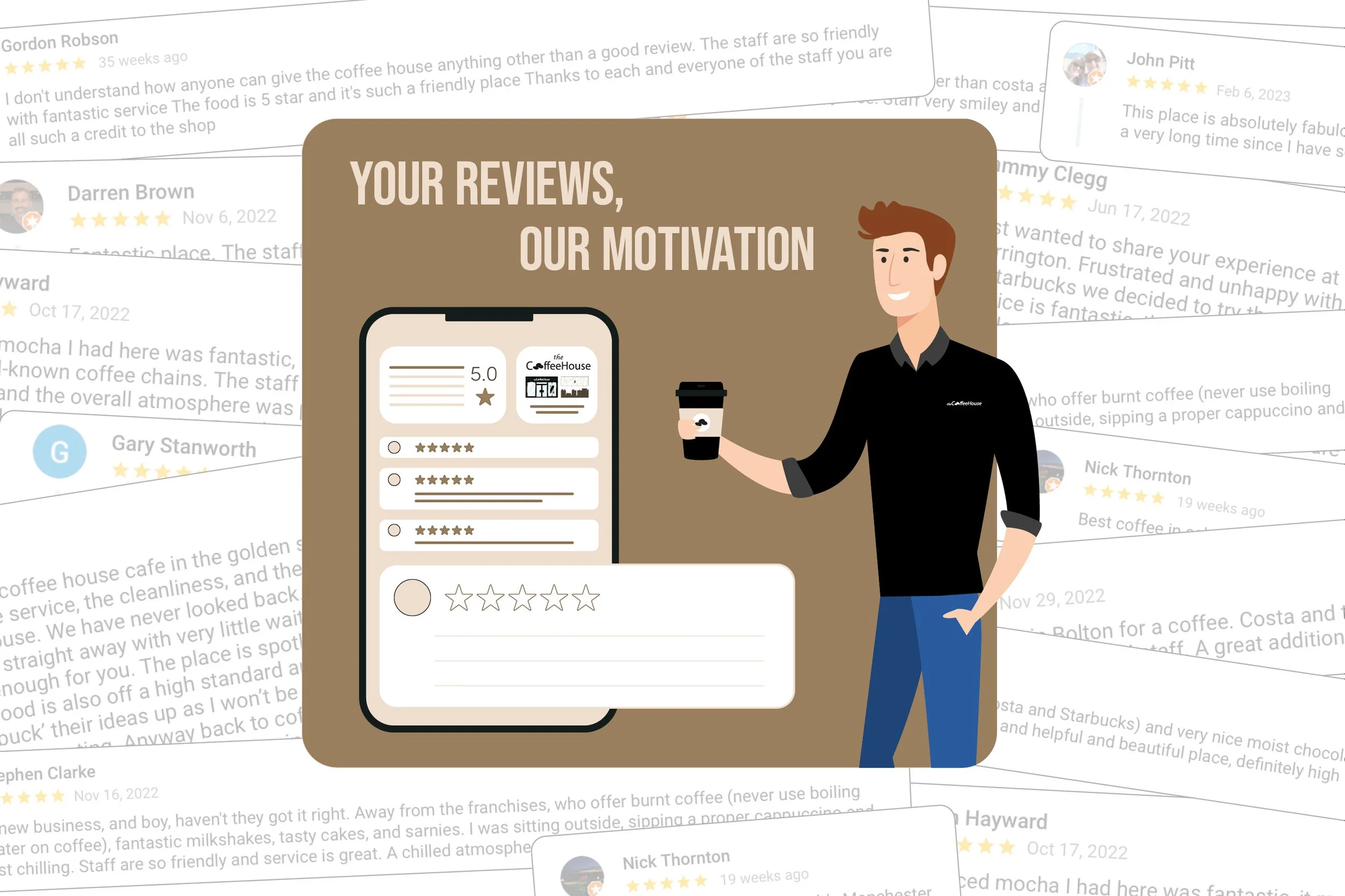 Your Reviews, Our Motivation