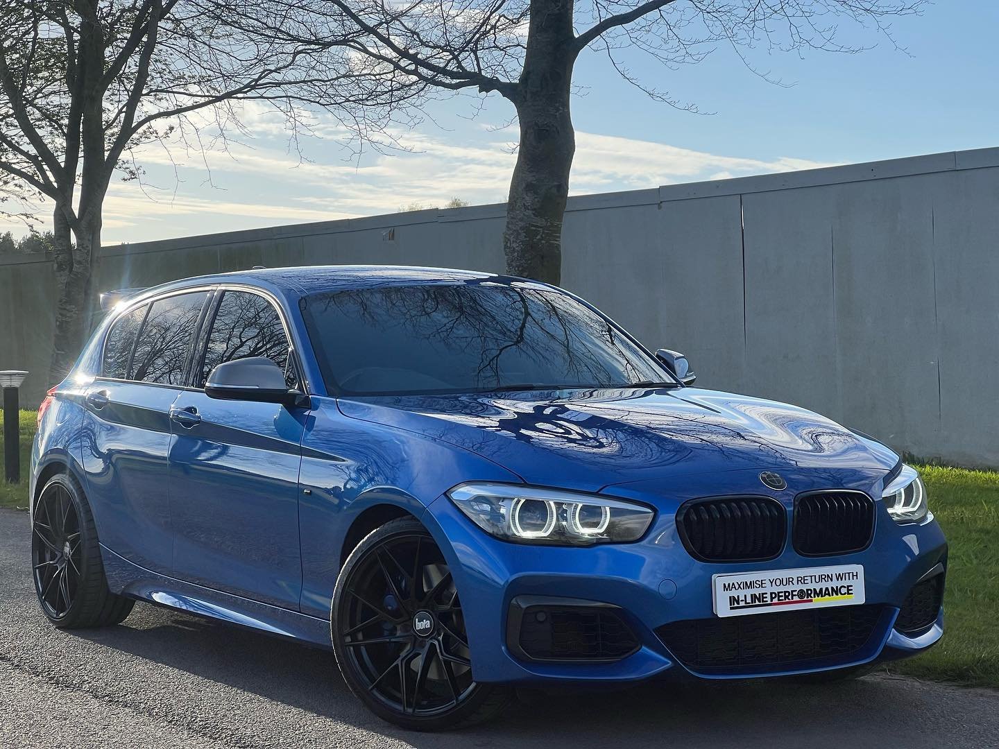 Here At IN-LINE PERFORMANCE We Take Pride And Joy Into Supplying You With Great Quality Of The Best Of Performance Engineering. We Are Proud To Present To You This 2017 BMW M140I Shadow Edition  Finished In A Desirable Estrol Blue With Black Dokota L