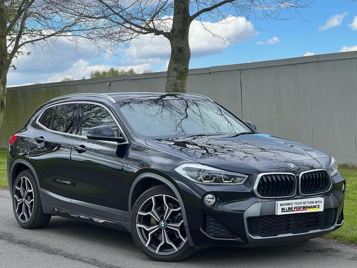 Here At IN-LINE PERFORMANCE We Take Pride And Joy Into Supplying You With Great Examples Of German Engineering. We Are Proud To Present This 2020  BMW X2 20D M Sport Finished In Black Sapphire Metallic.
 This Vehicle Is Fitted With Desirable Specific