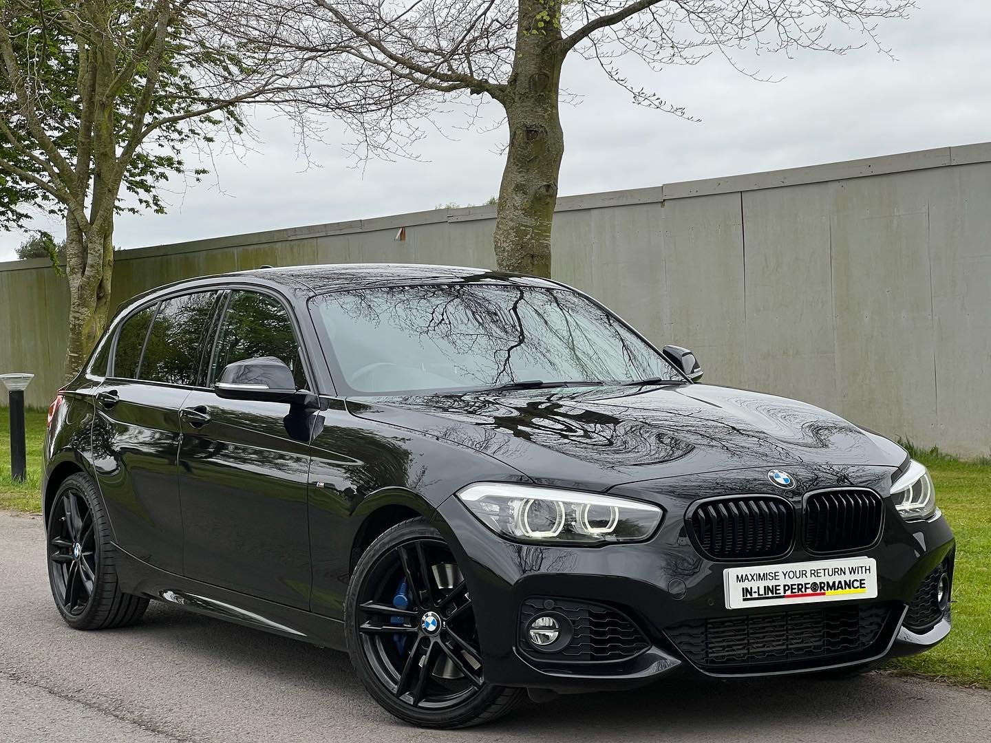 Here At IN-LINE PERFORMANCE We Take Pride And Joy Into Supplying You With Great Quality Of The Very Best Of German Engineering. We Are Proud To Present To You This 2019 BMW 118I Finished In A Desirable Black Sapphire  With Black Dokota Leather Interi