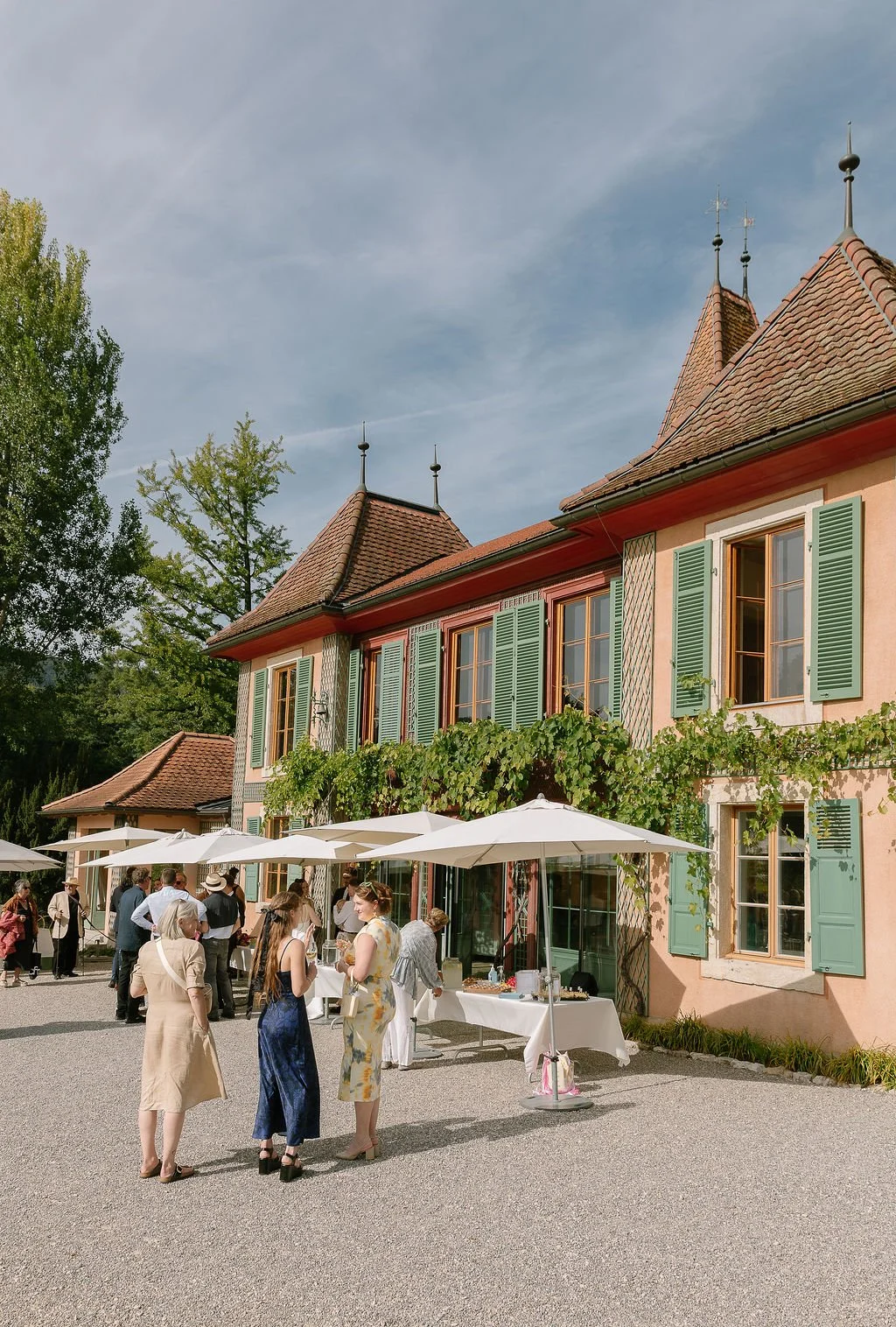 lieu de cérémonie durant l'apéro 