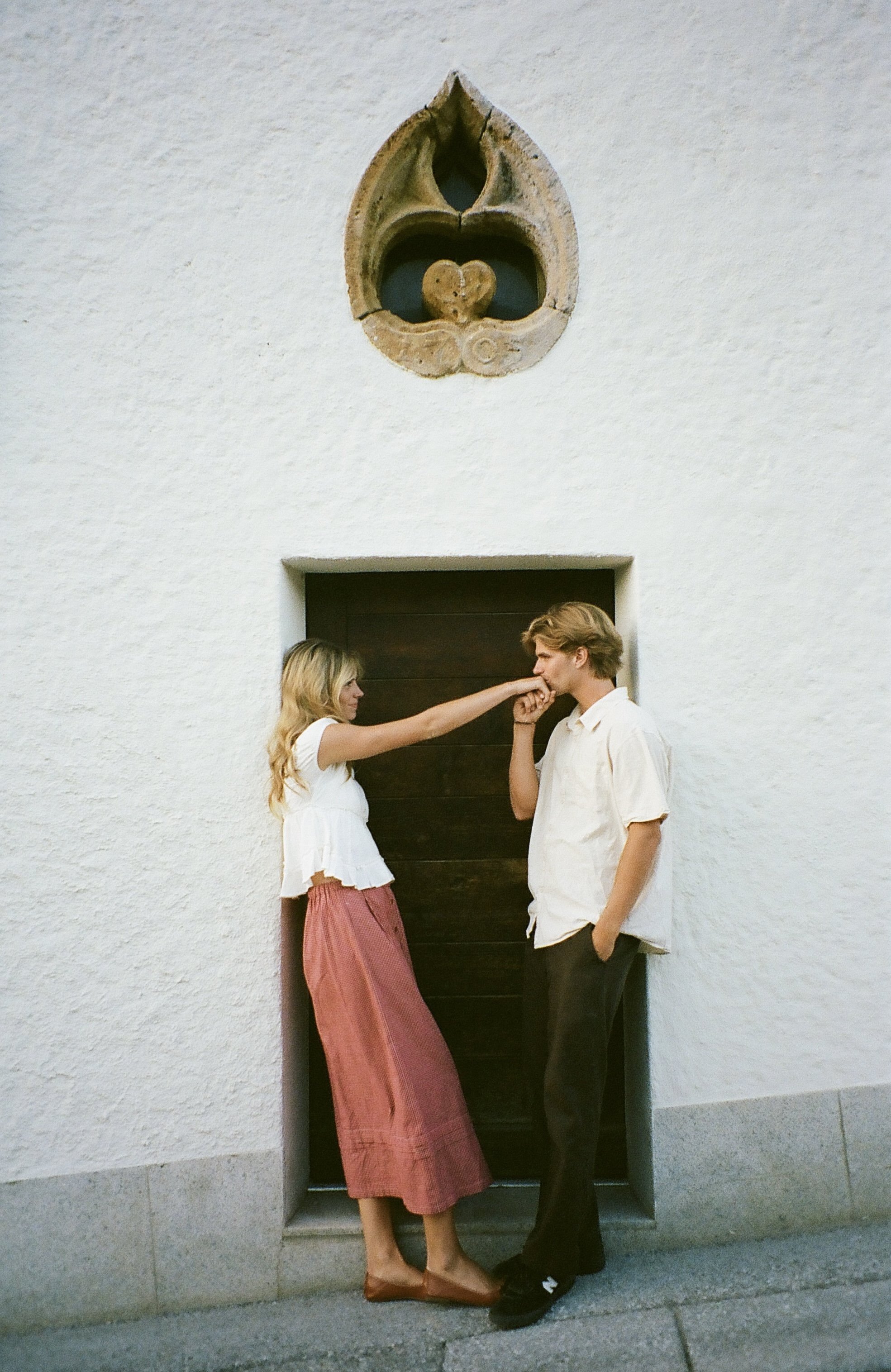 American couple in Switzerland photography vercorin Valais 