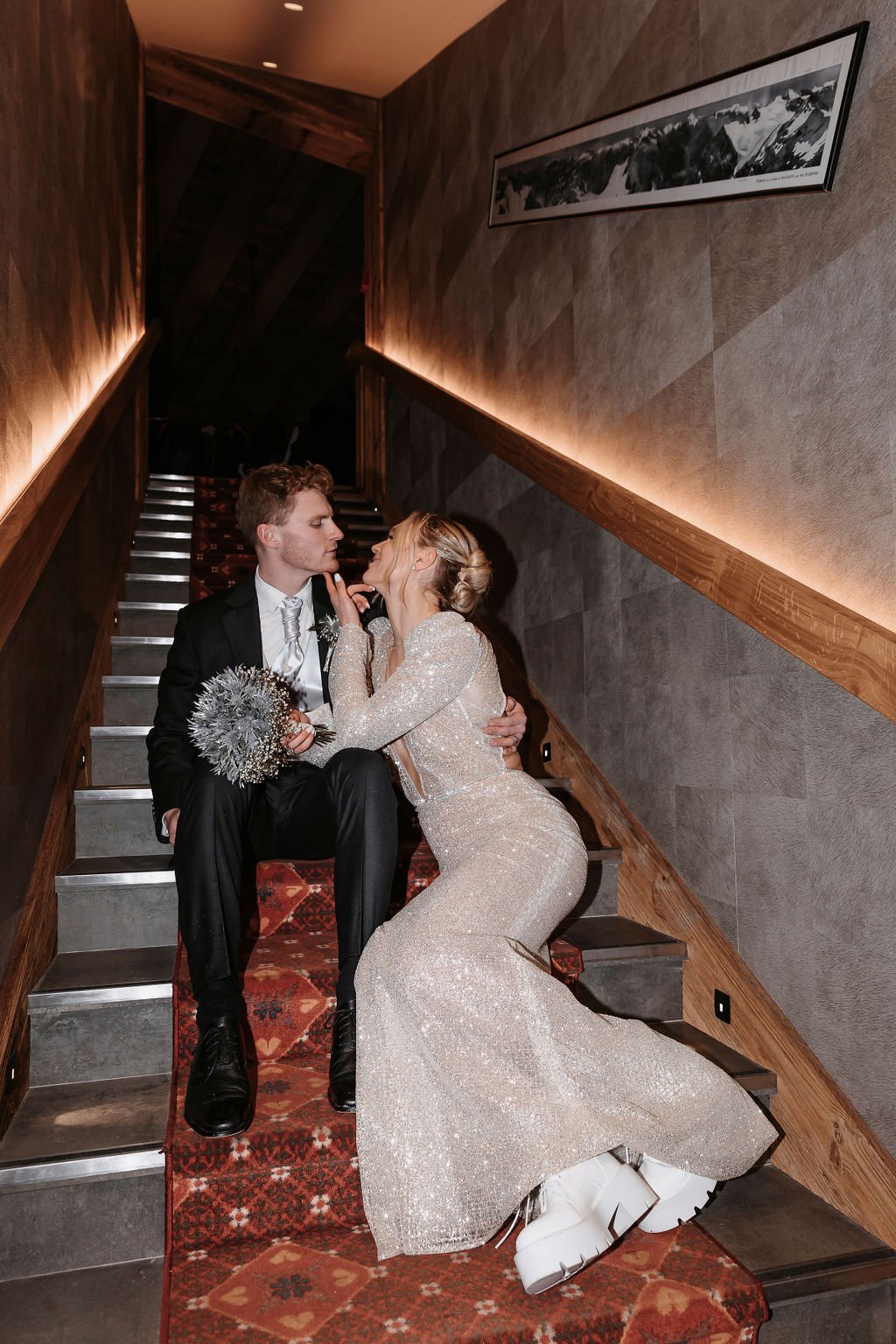 mariage val d'Isère France