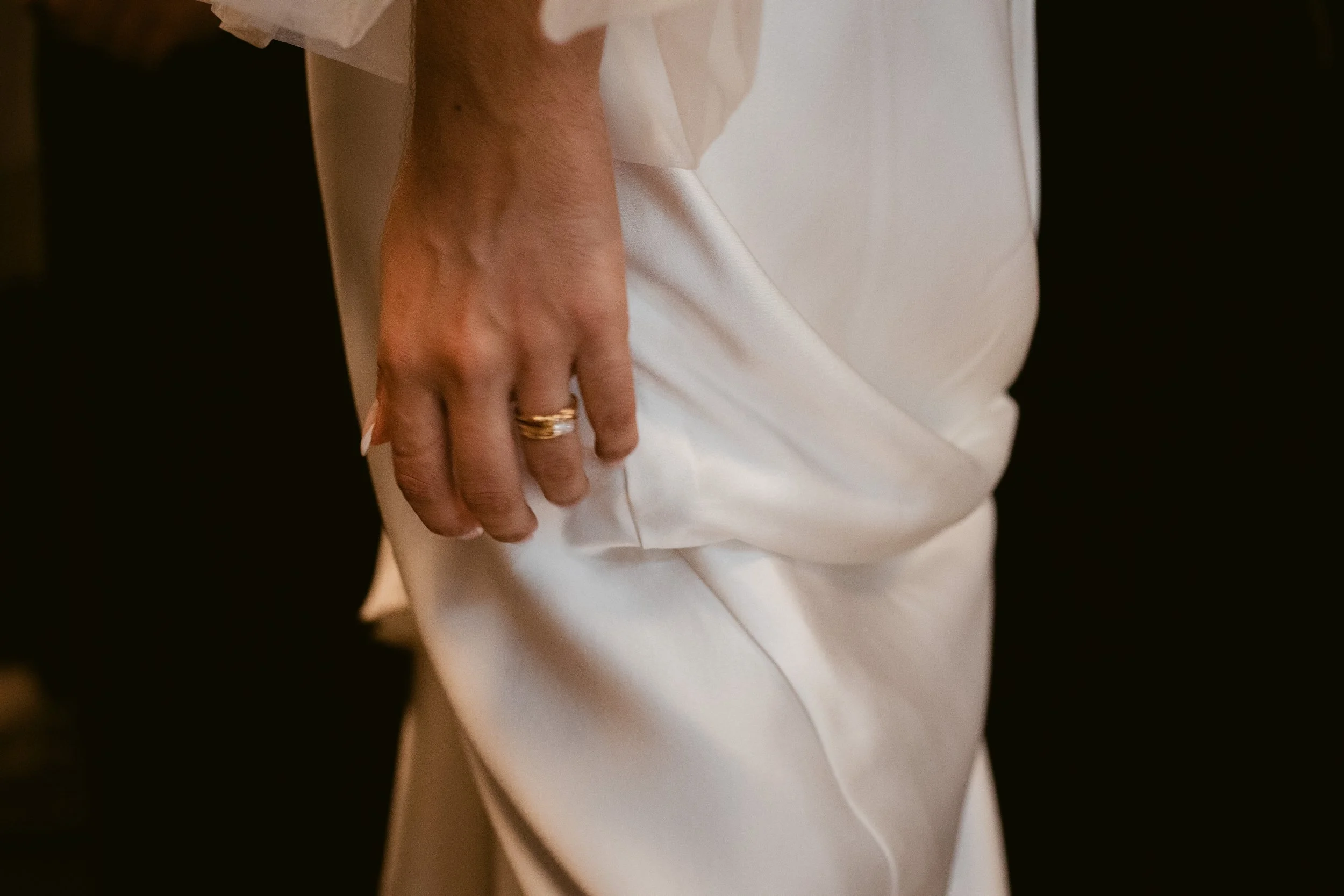 ring details during wedding day