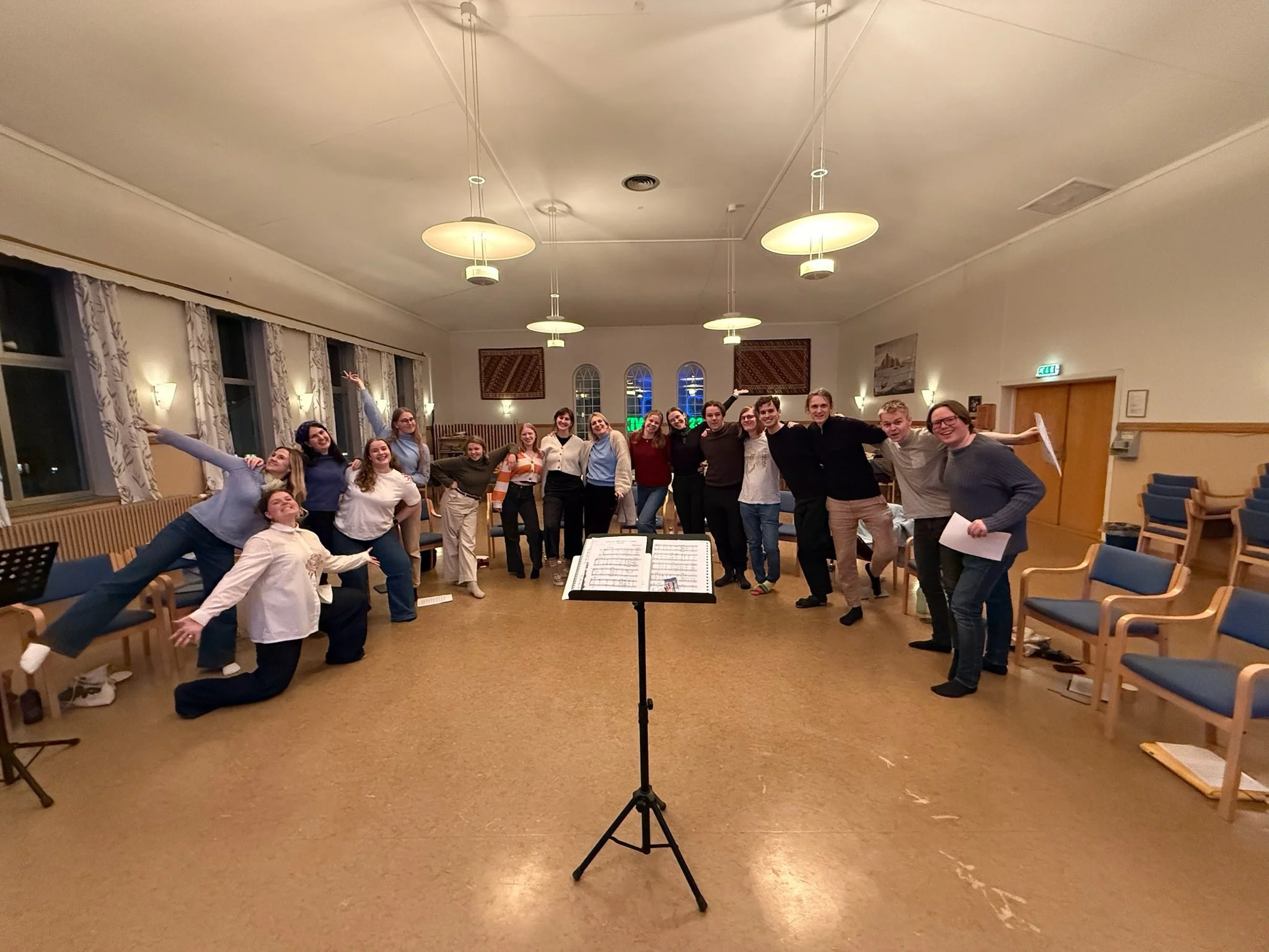 Øvingshelg med nasjonale ungdomskor