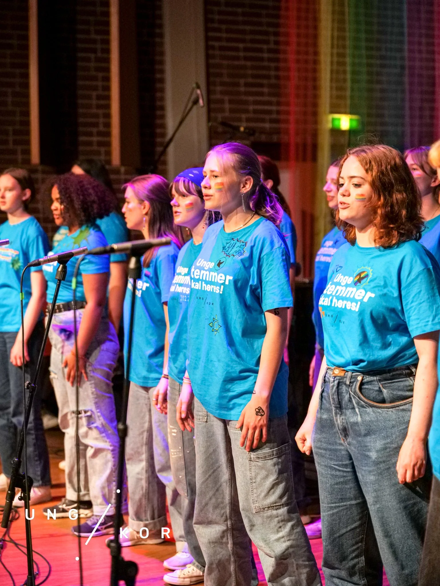 Barnekorkurs under Landsfestivalen for kor