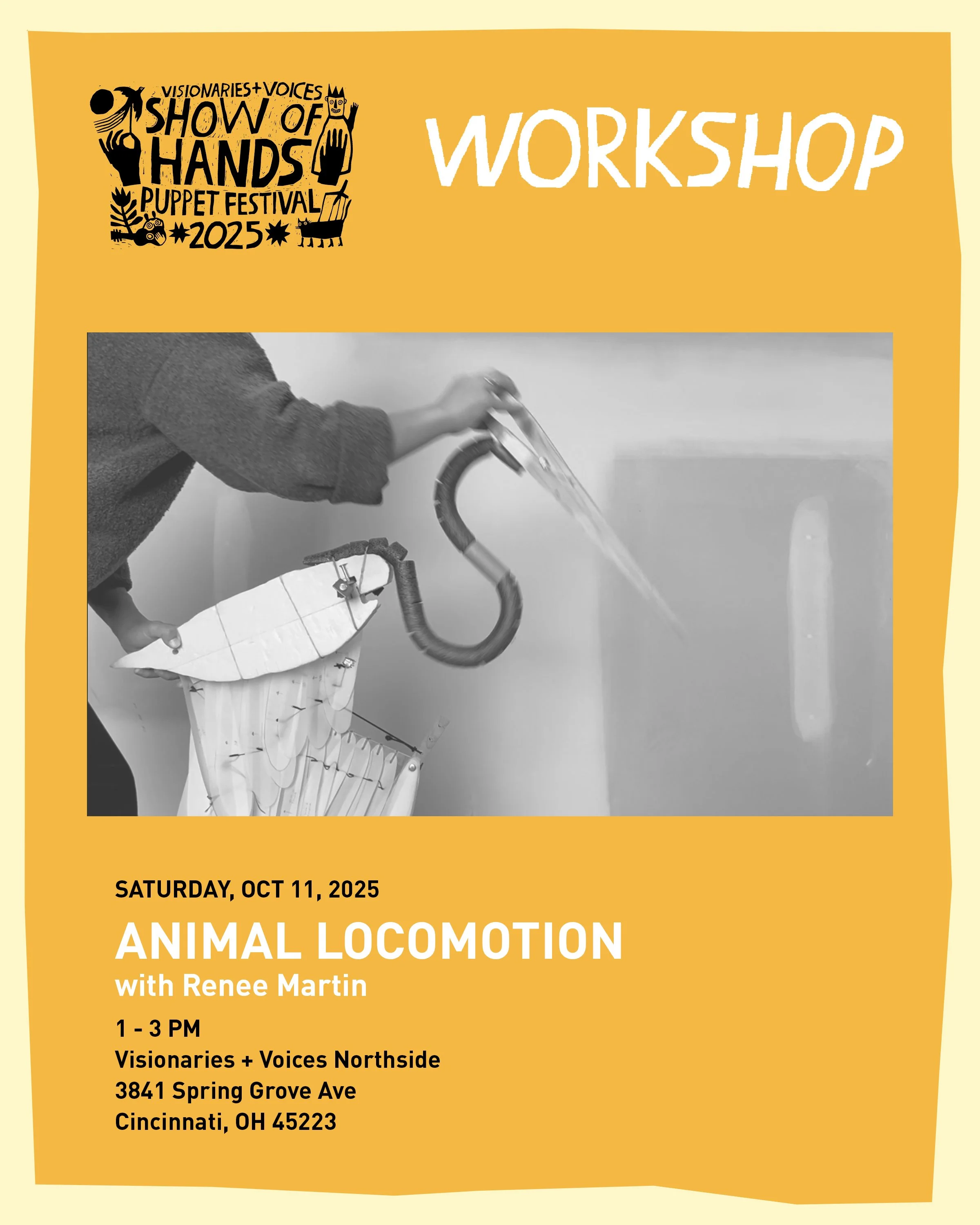 ANIMAL LOCOMOTION with Renee Martin