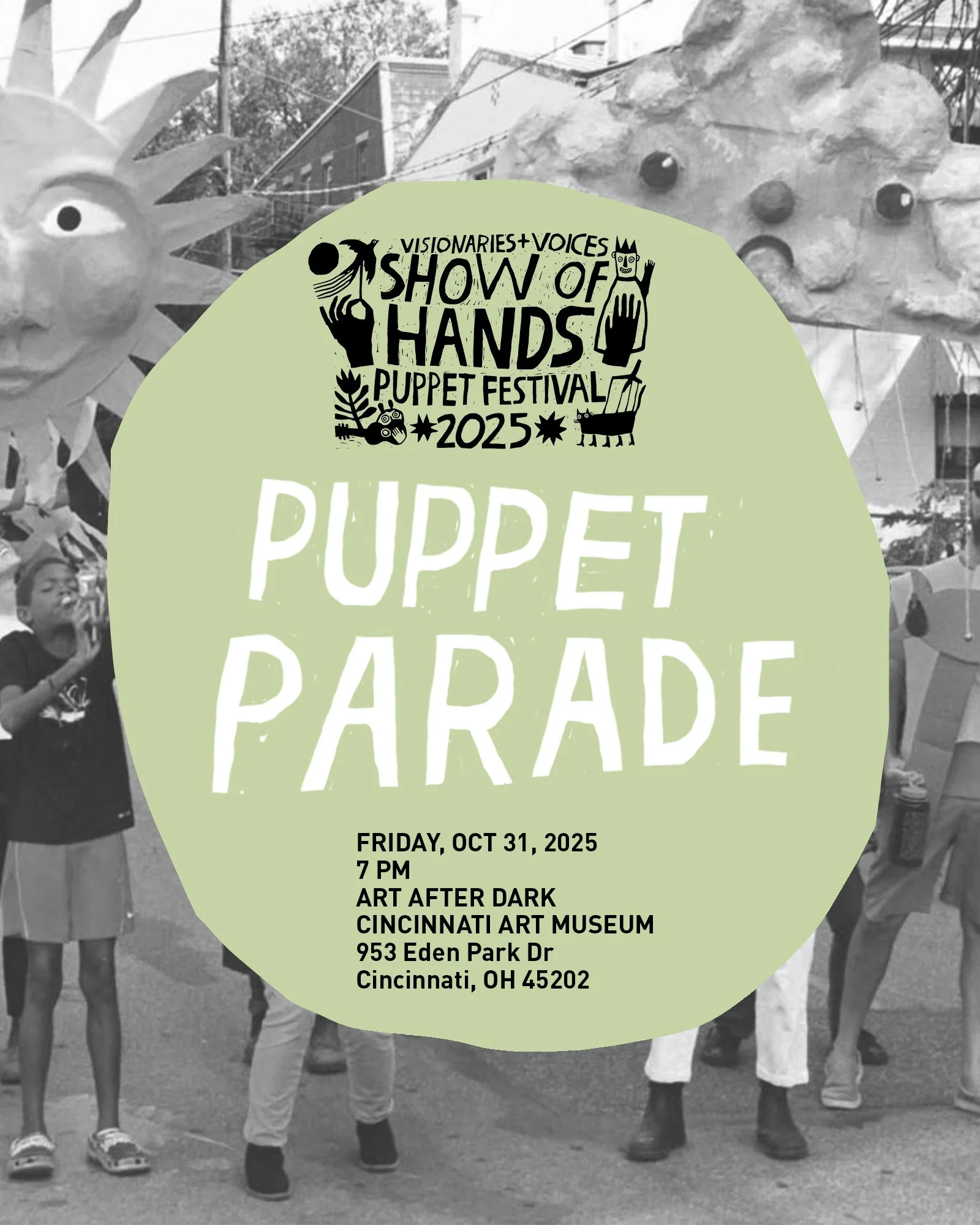SHOW OF HANDS Puppet Parade - Art After Dark