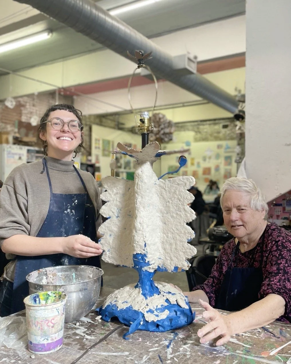 ✨ Double Vision 17 Pairing Party ✨
Thursday, November 6, 2025, 6–8 PM
V+V Northside Studio - 3841 Spring Grove Ave, Cincinnati, OH
Want to make art that empowers? ✨
We’re calling community artists to collaborate with Visionaries + Voices