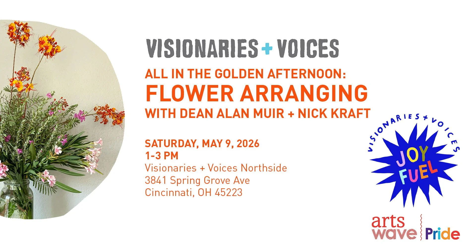 All in a Golden Afternoon: Flower Arranging with Dean Alan Muir + Nick Kraft 