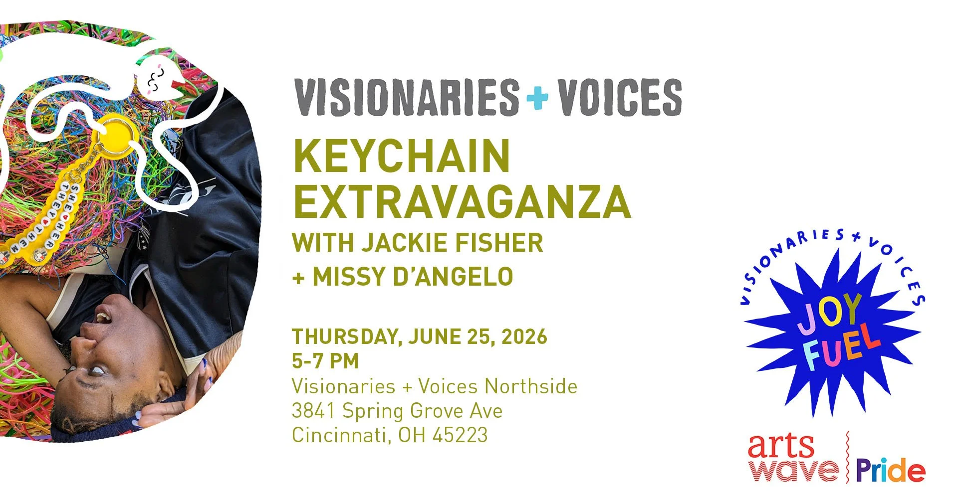 Keychain Extravaganza with Missy D’Angelo + Jackie Fisher