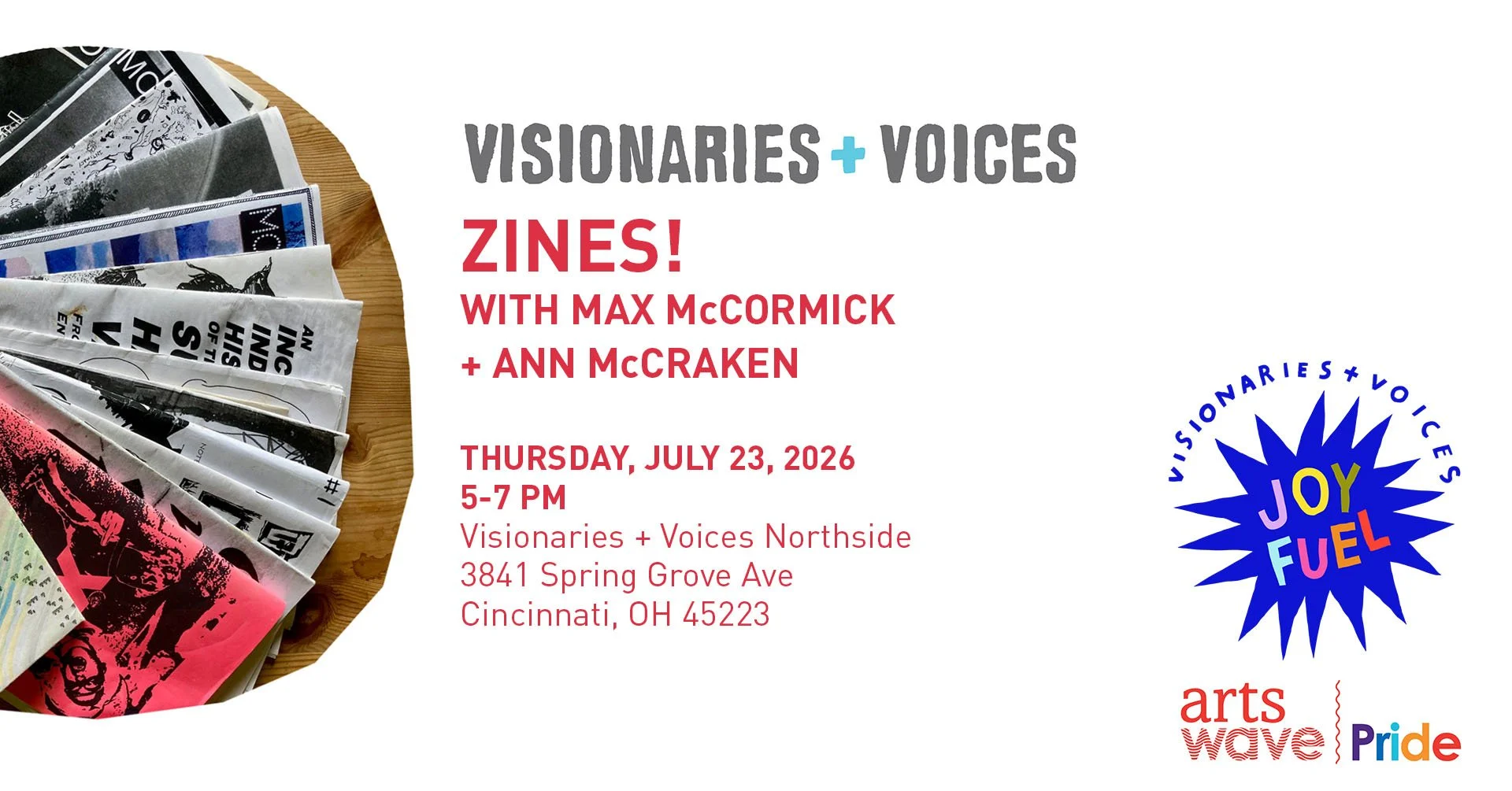 Zines with Max McCormick + Ann McCracken
