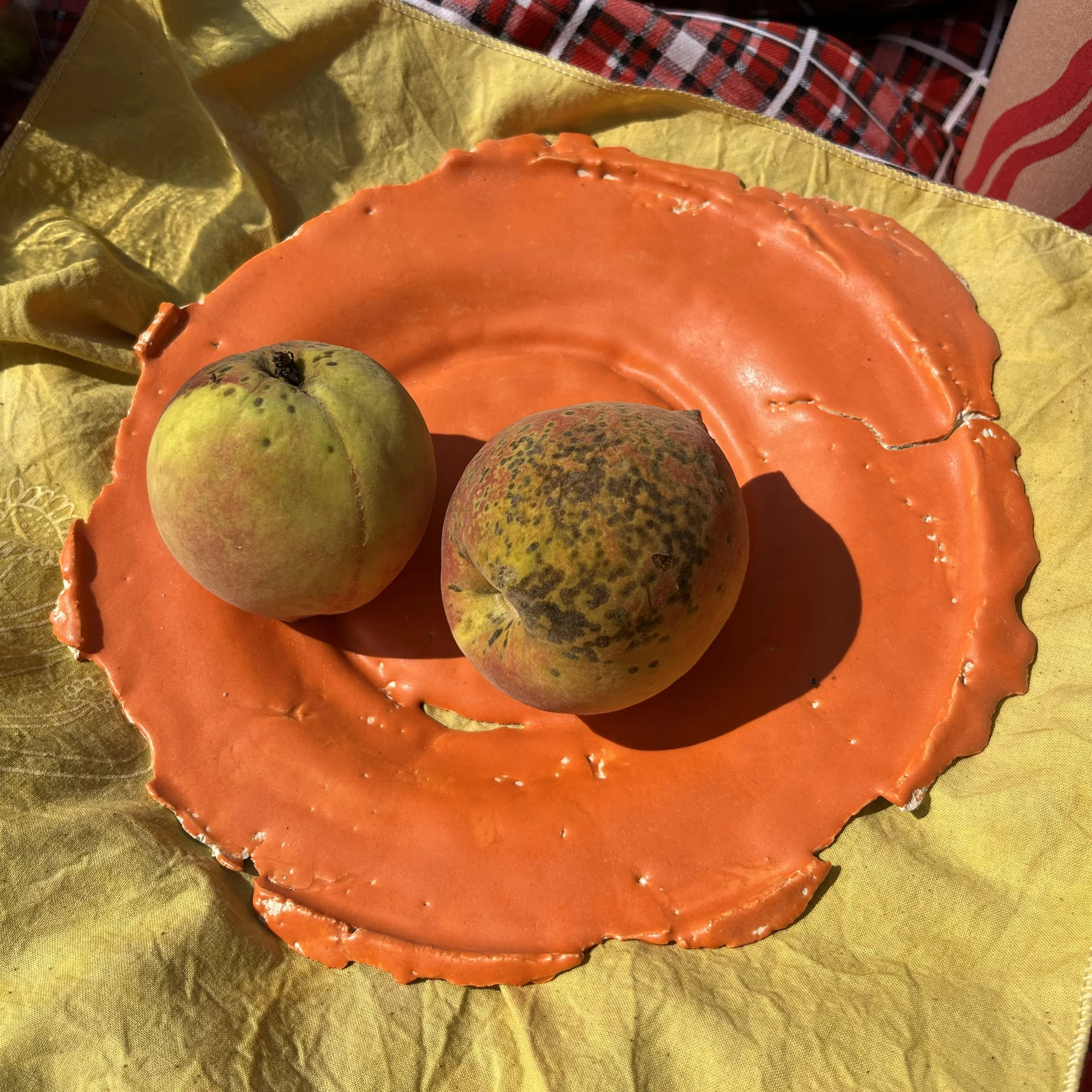 matt orange ceramic plate.jpg