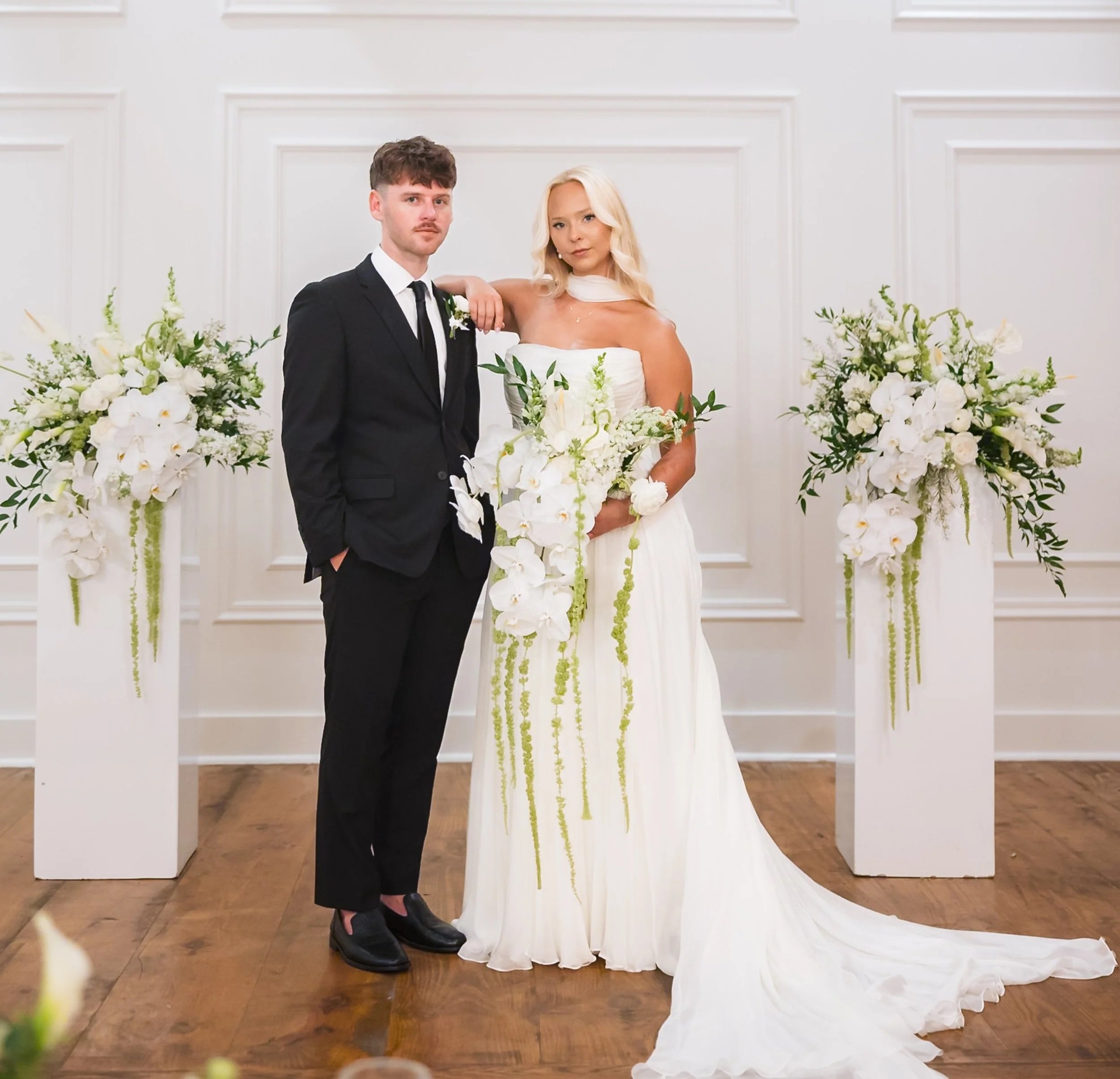 Green & Ivory Spring Wedding
