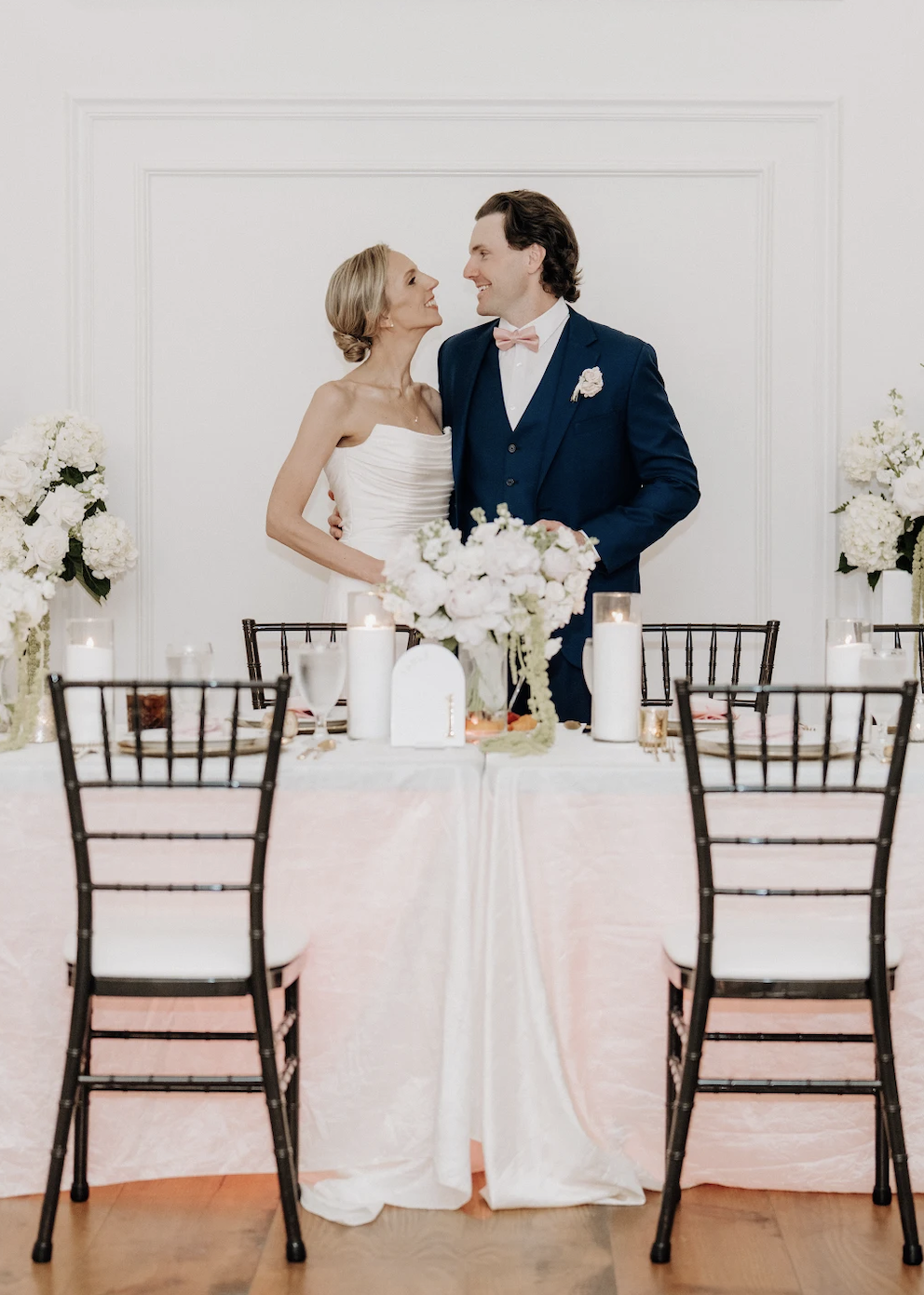 Couple at The Elia wedding venue