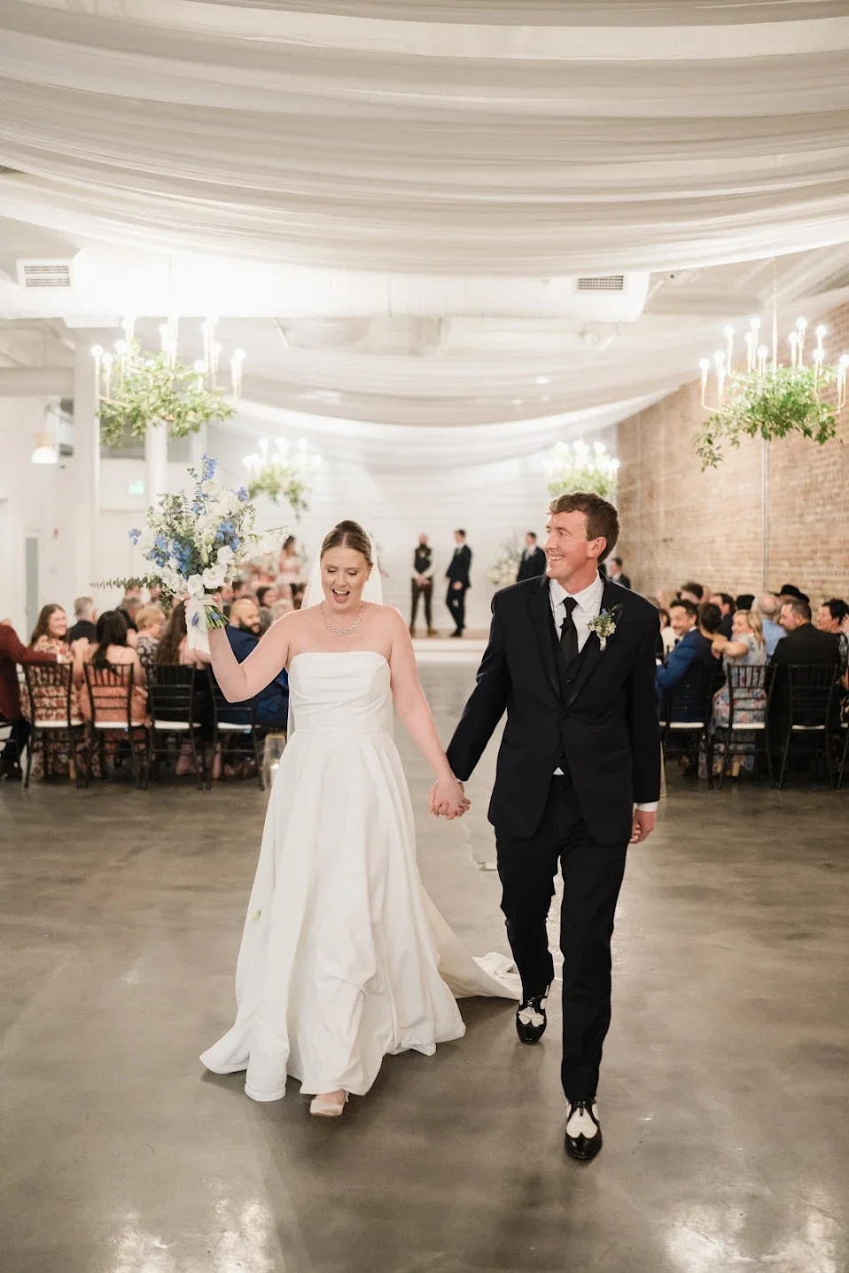 Bride and Groom at The Elia in Wilmington