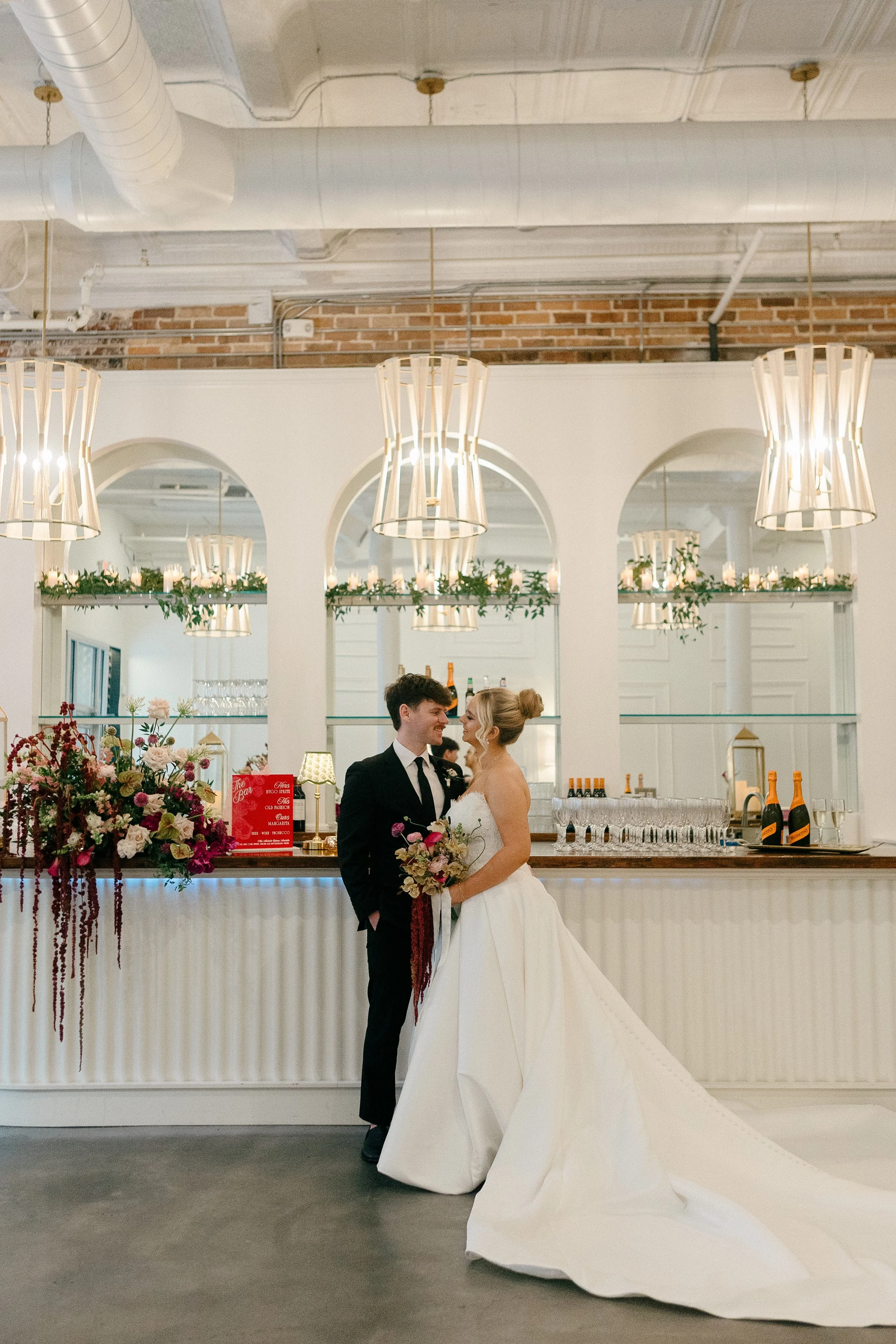 Wedding portrait at The Elia, a Wilmington wedding venue