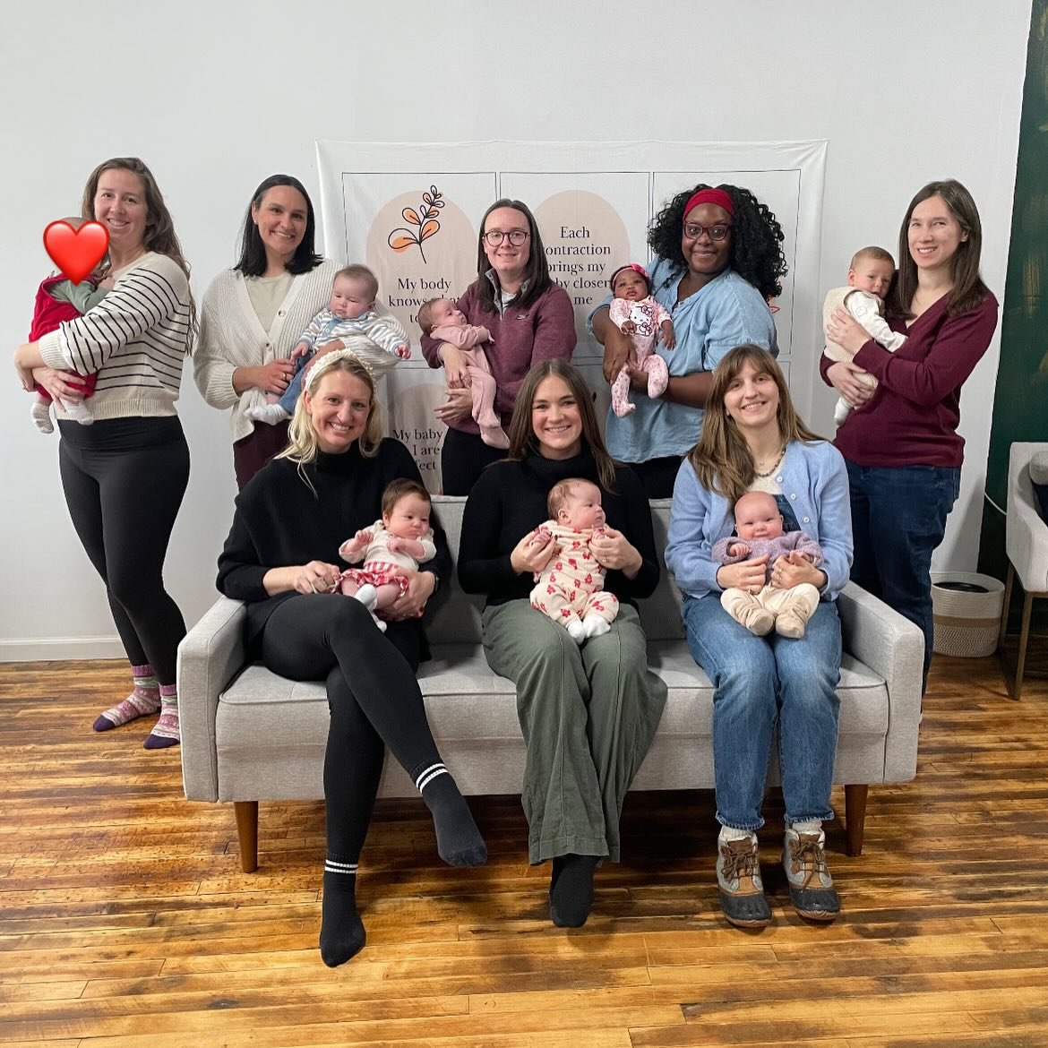 Please help us celebrate these incredible Sep/Oct 4th Trimester Circle graduates! 🎉 Congratulations, postpartum pals&mdash; we&rsquo;re so glad to have been part of your postpartum journey, and look forward to bumping into you around Cincy. ❤️

&hel