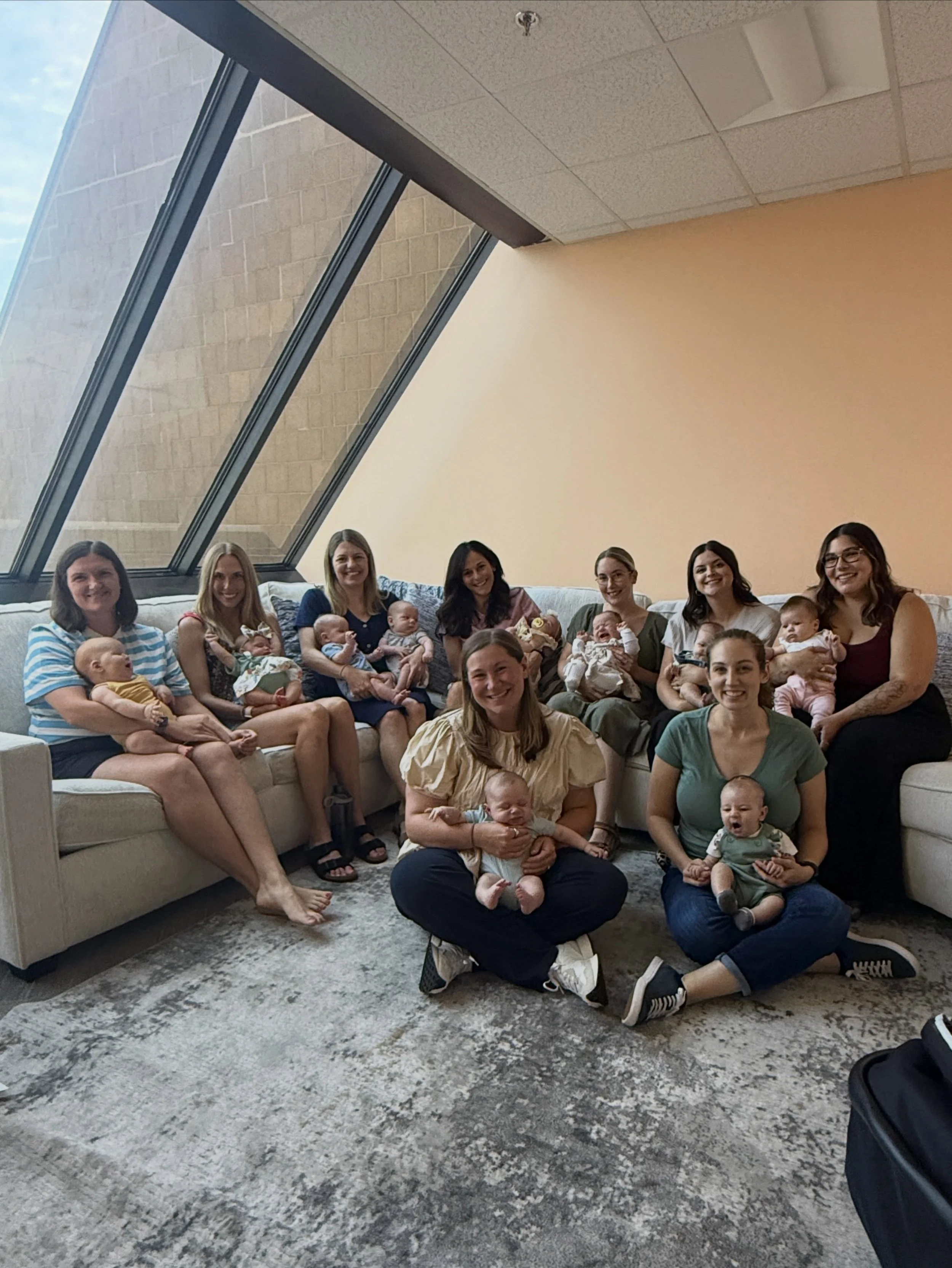 Another cohort of summer postpartum pals has officially graduated!🥹🌿

For five weeks, these moms in our Blue Ash circle showed up with their tiny humans, sharing the beautiful, tender, and hard moments of the postpartum season. As in every circle, 
