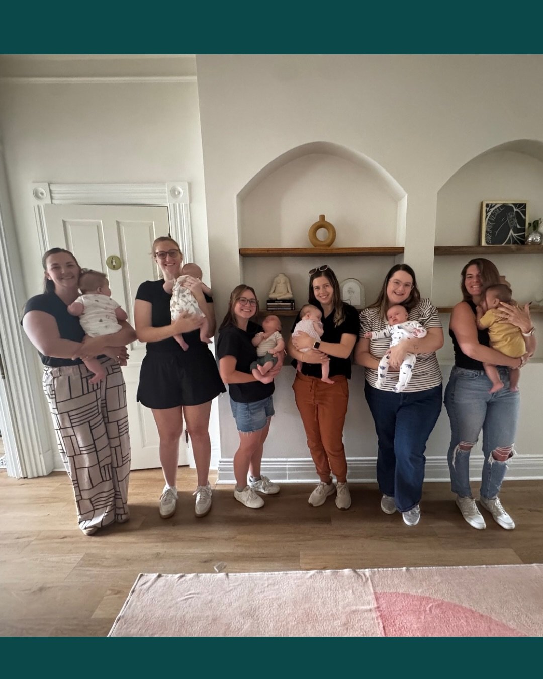 Please join us in celebrating these June + July moms and babies, who recently graduated from our Northern Kentucky 4th Trimester Postpartum Circles! 🎉🎓

There&rsquo;s something so special about watching a group of newborn moms show up as strangers 